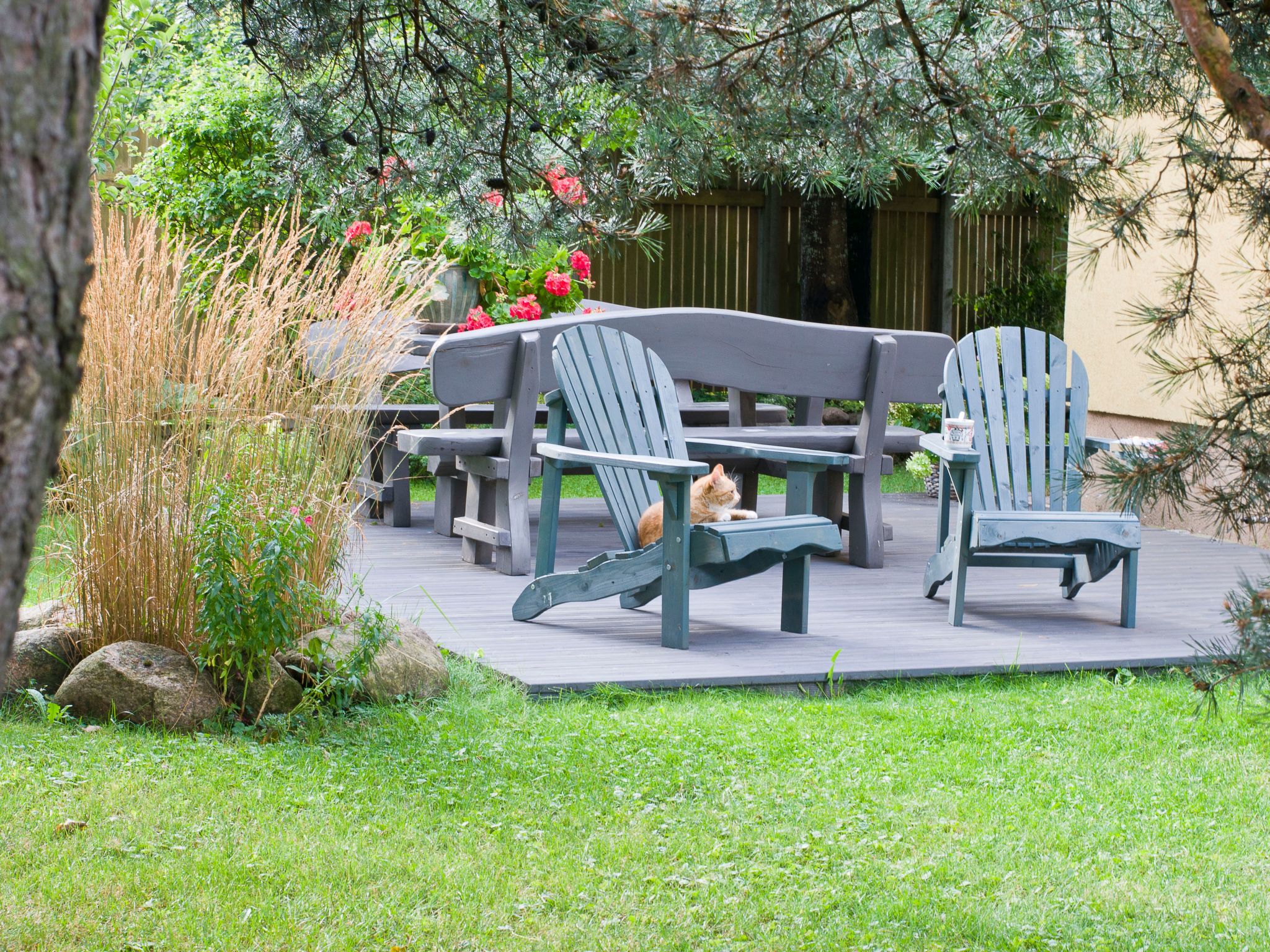 Mit eigenem Parkplatz-Outside