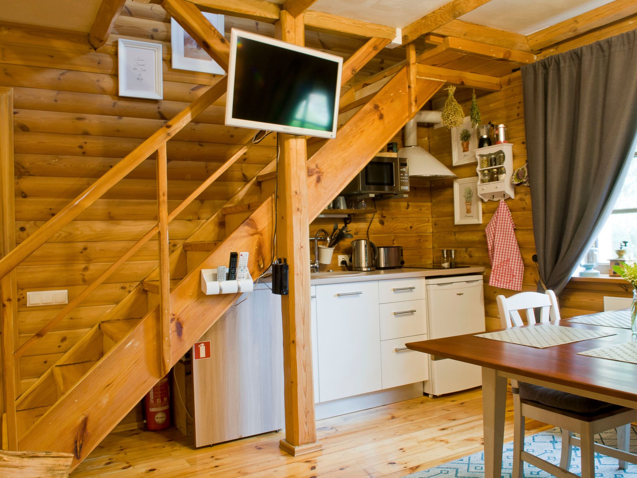 Mit eigenem Parkplatz-Inside