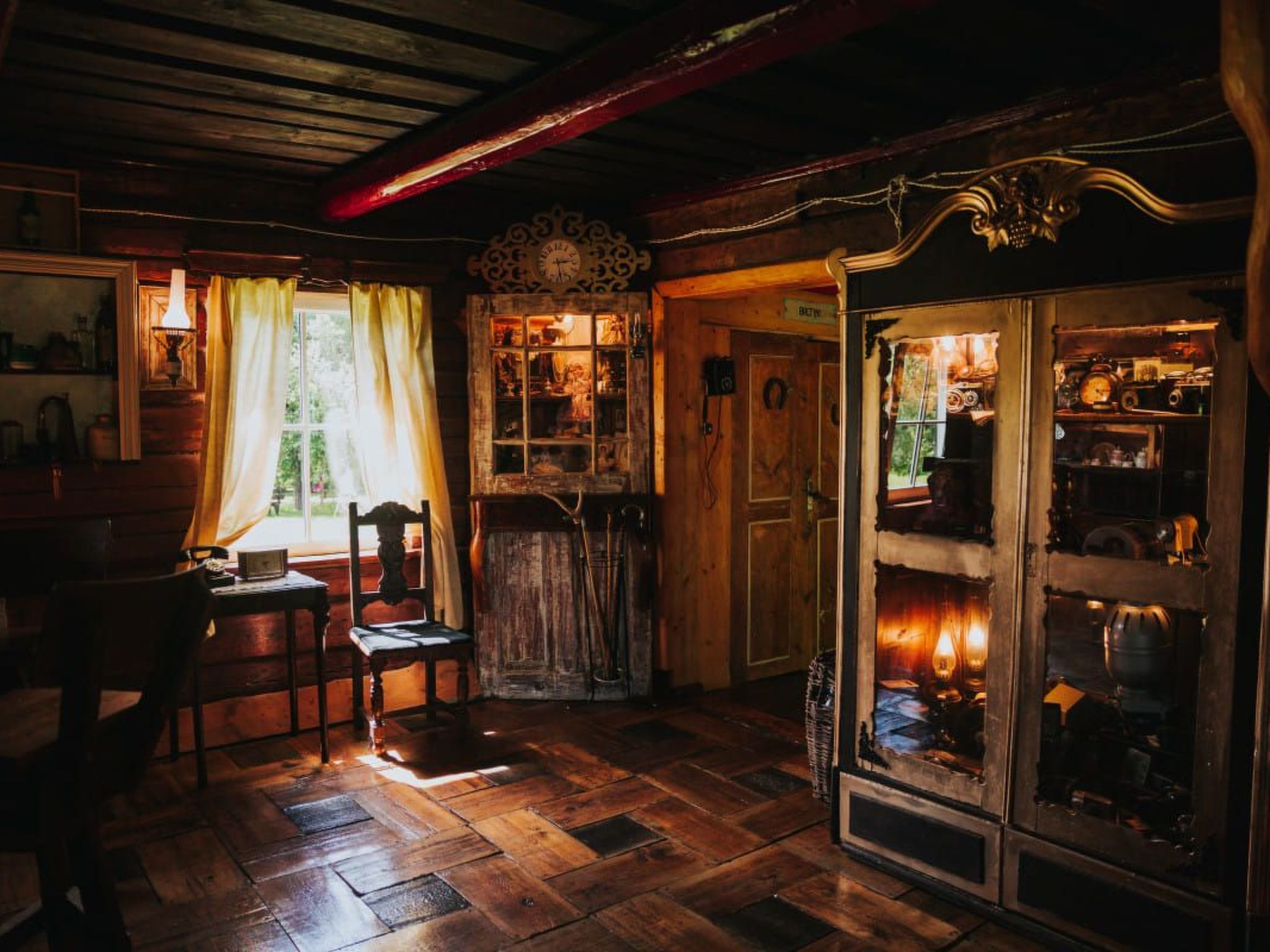 Landgut "Baltin Krogs" mit eigenem Garten