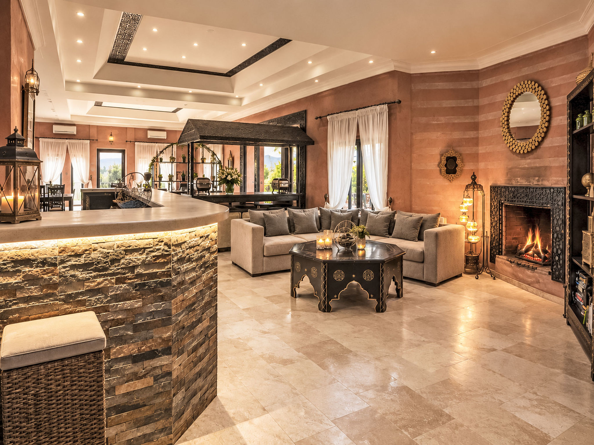 Maison Villa Malaa'ika für 20 Personen in Marrakesch – Séjour, photo 21 sur 33