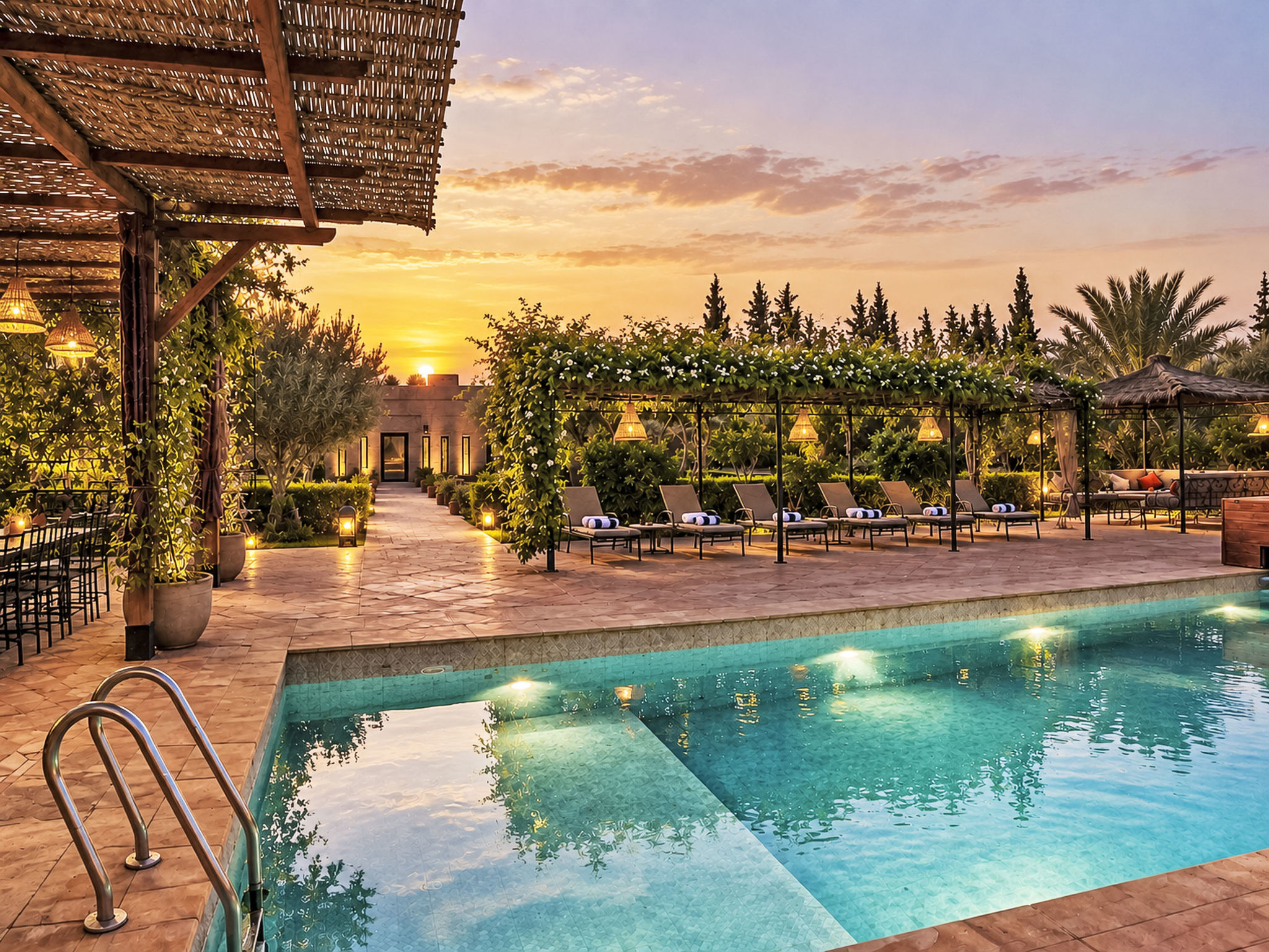 Villa Malaa'ika für 20 Personen in Marrakesch — Pool Outdoor (2 of 33)