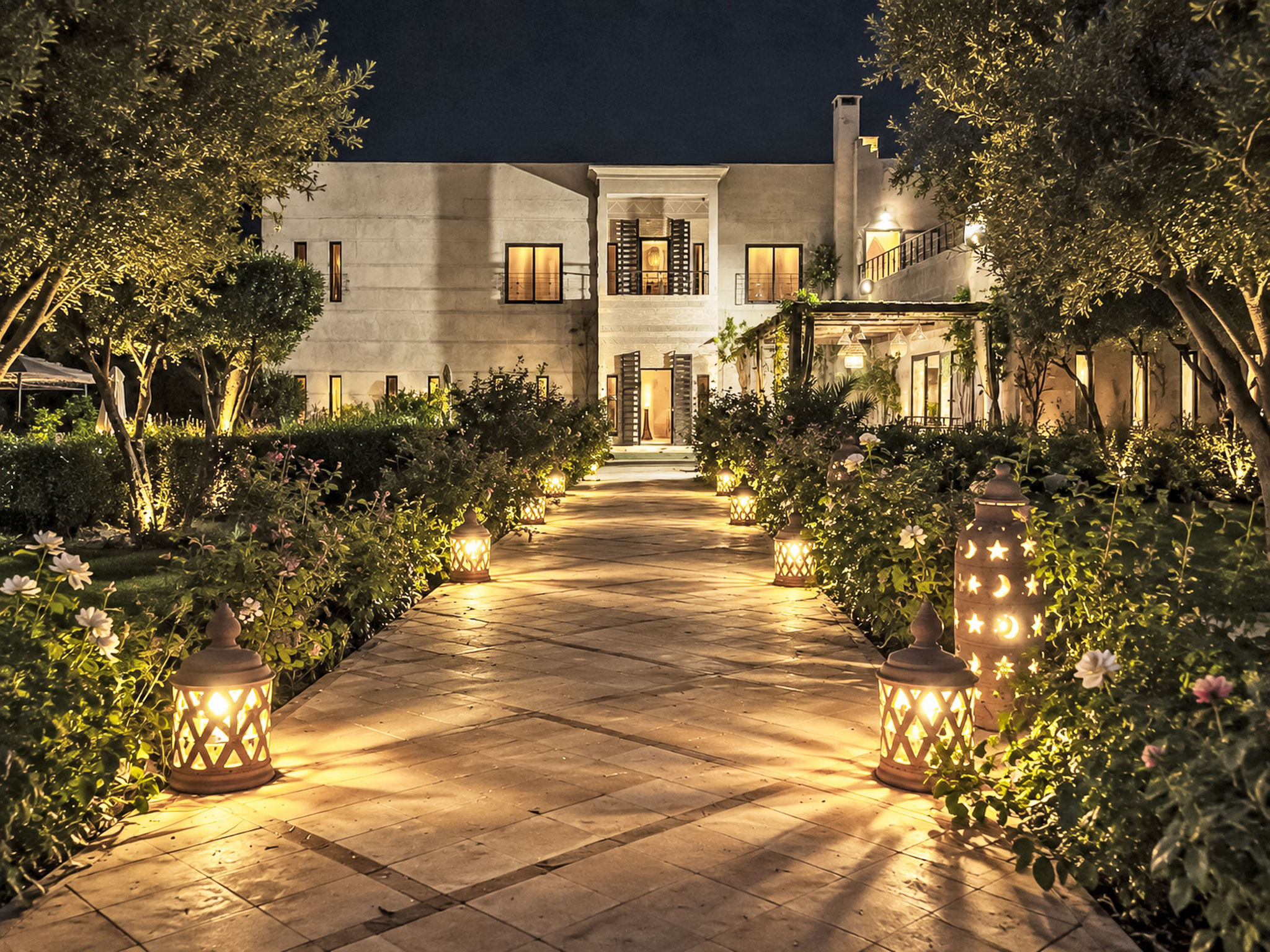 Maison Villa Malaa'ika für 20 Personen in Marrakesch – Extérieur de la maison, photo 32 sur 33
