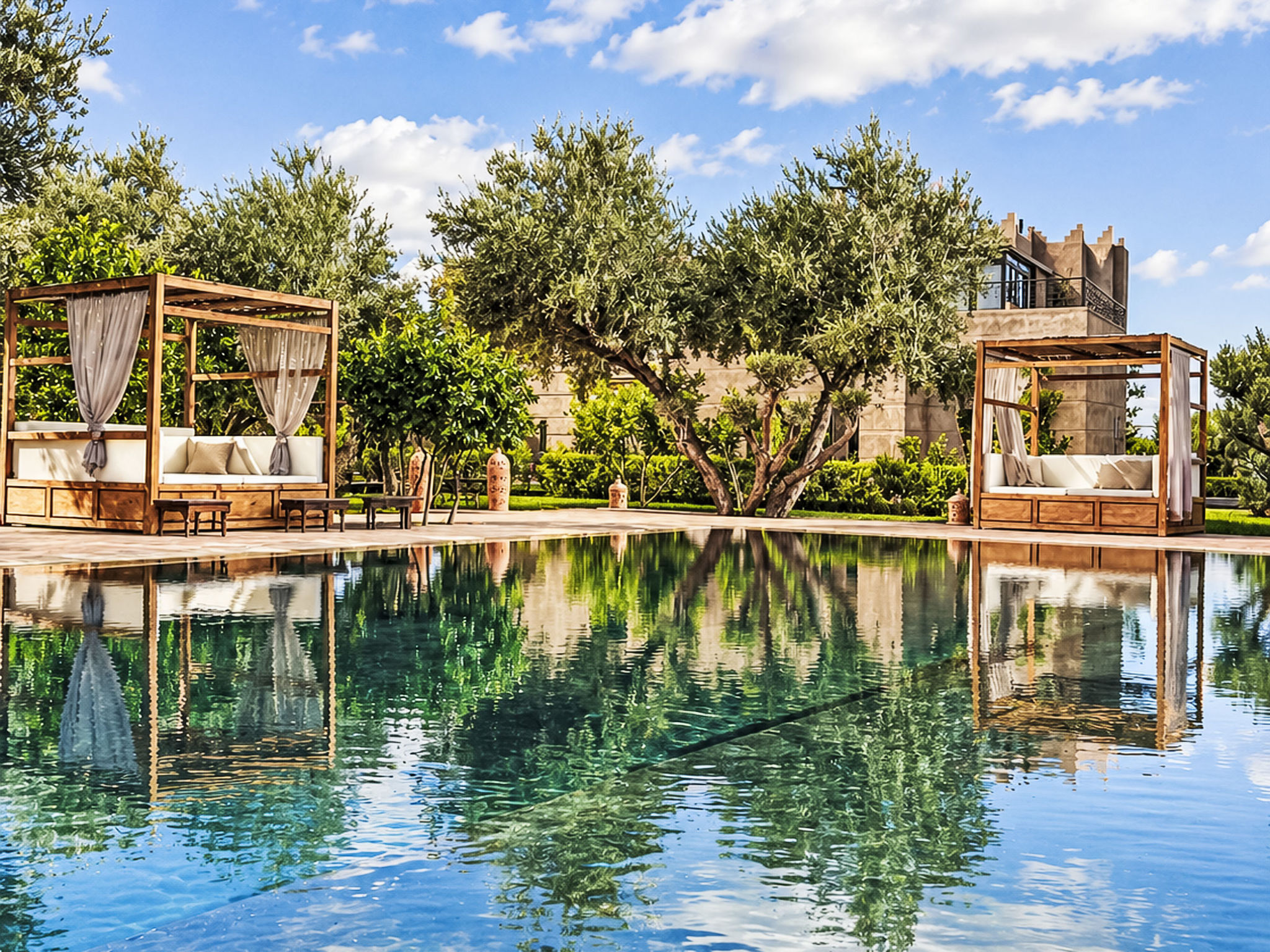 Villa Malaa'ika für 20 Personen in Marrakesch — Pool Outdoor (3 of 33)