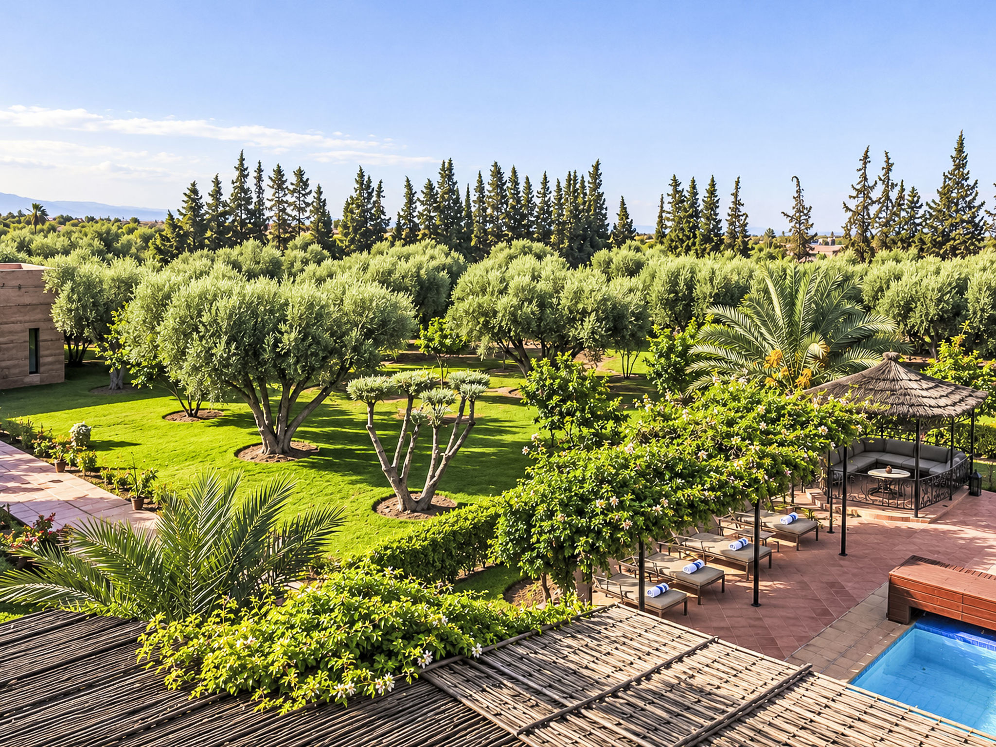 Villa Malaa'ika für 20 Personen in Marrakesch — Terrace (5 of 33)