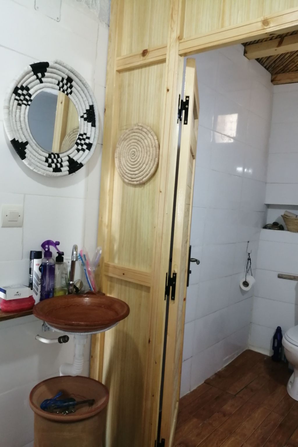 Chambre Hütte "Fischerhütte" mit Terrasse – Salle de bains, photo 29 sur 51