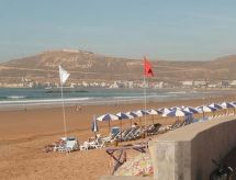 Licht appartement voor 6 in Agadir met airco, vlakbij zee en winkels - thumbnail 1