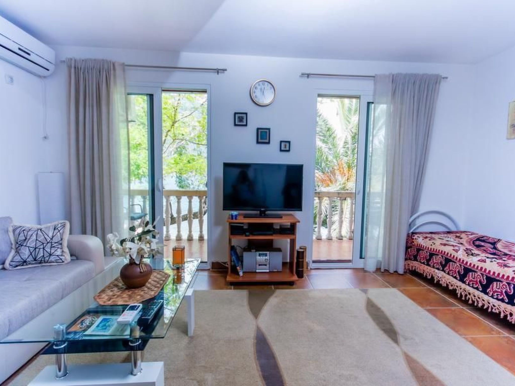 Ferienappartement am Meer mit Terrasse-Binnen