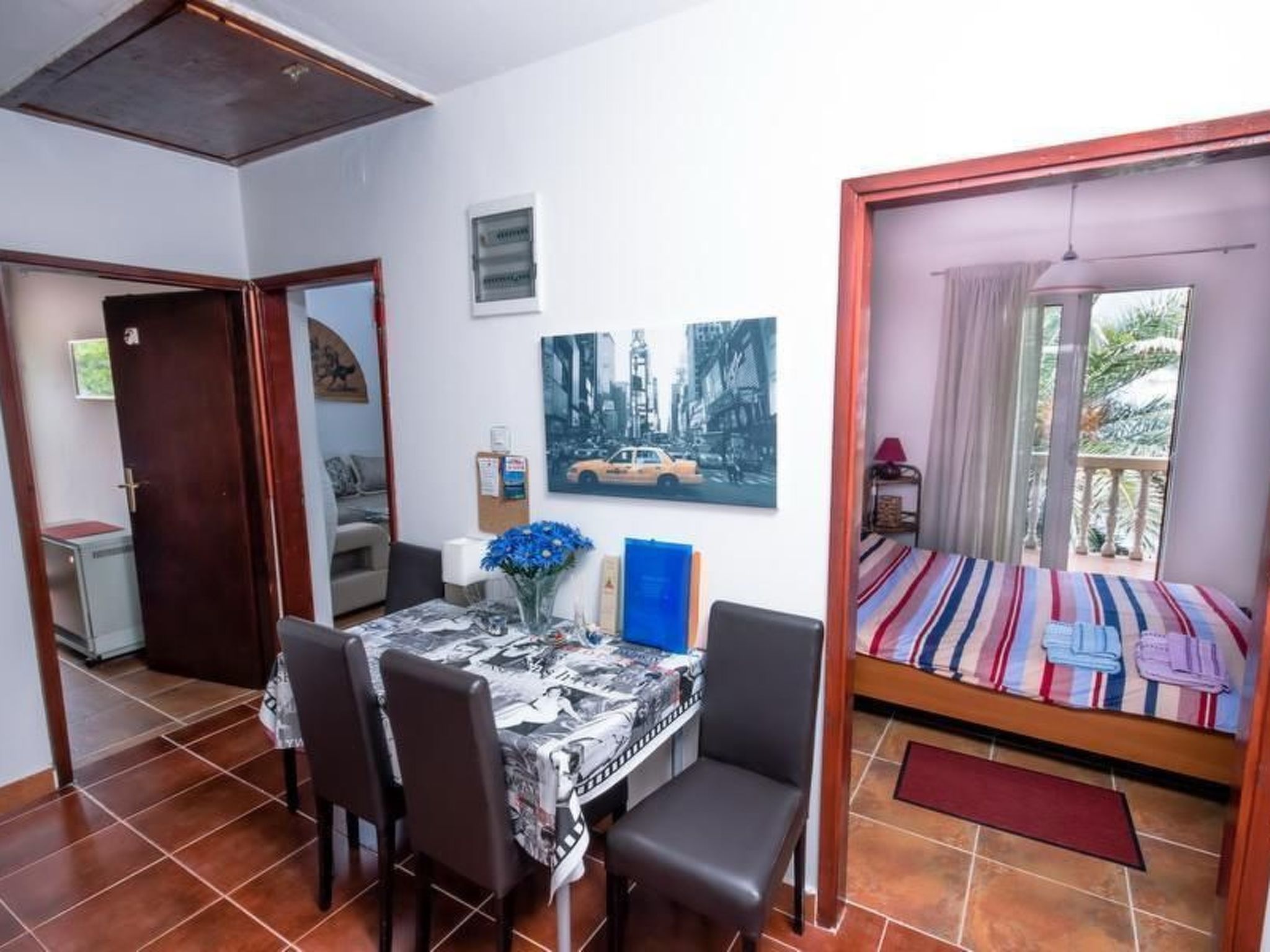 Ferienappartement am Meer mit Terrasse-Binnen