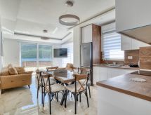 Ljubica Superior: 3-kamerappartement met panoramisch zeezicht in Herceg Novi - thumbnail 1