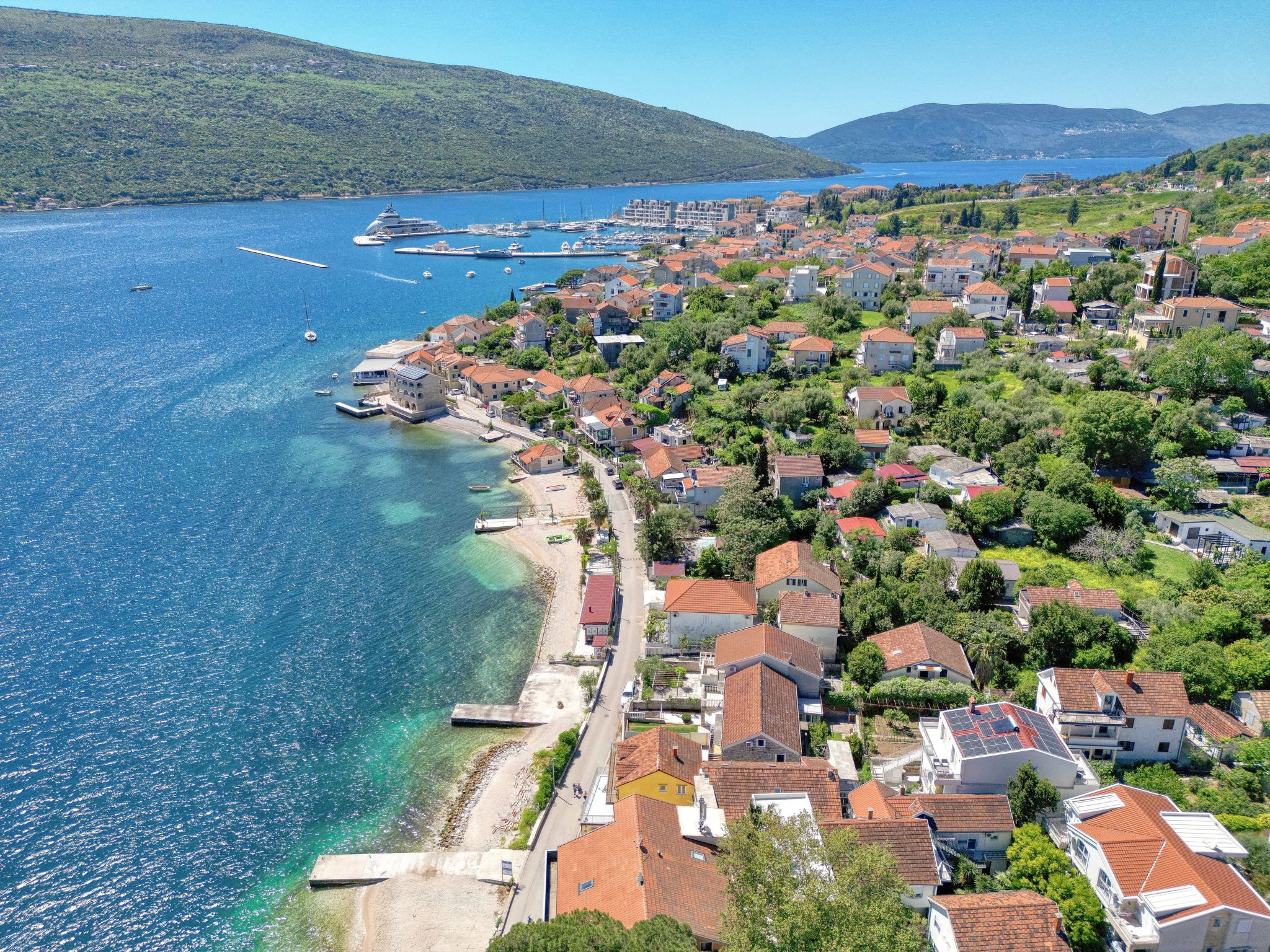 Ljubica Superior: 3-kamerappartement met panoramisch zeezicht in Herceg Novi - foto 37