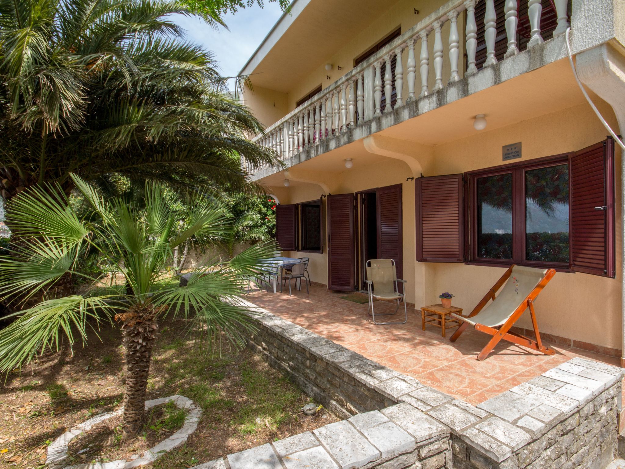 Familienfreundliche Wohnung direkt am Meer