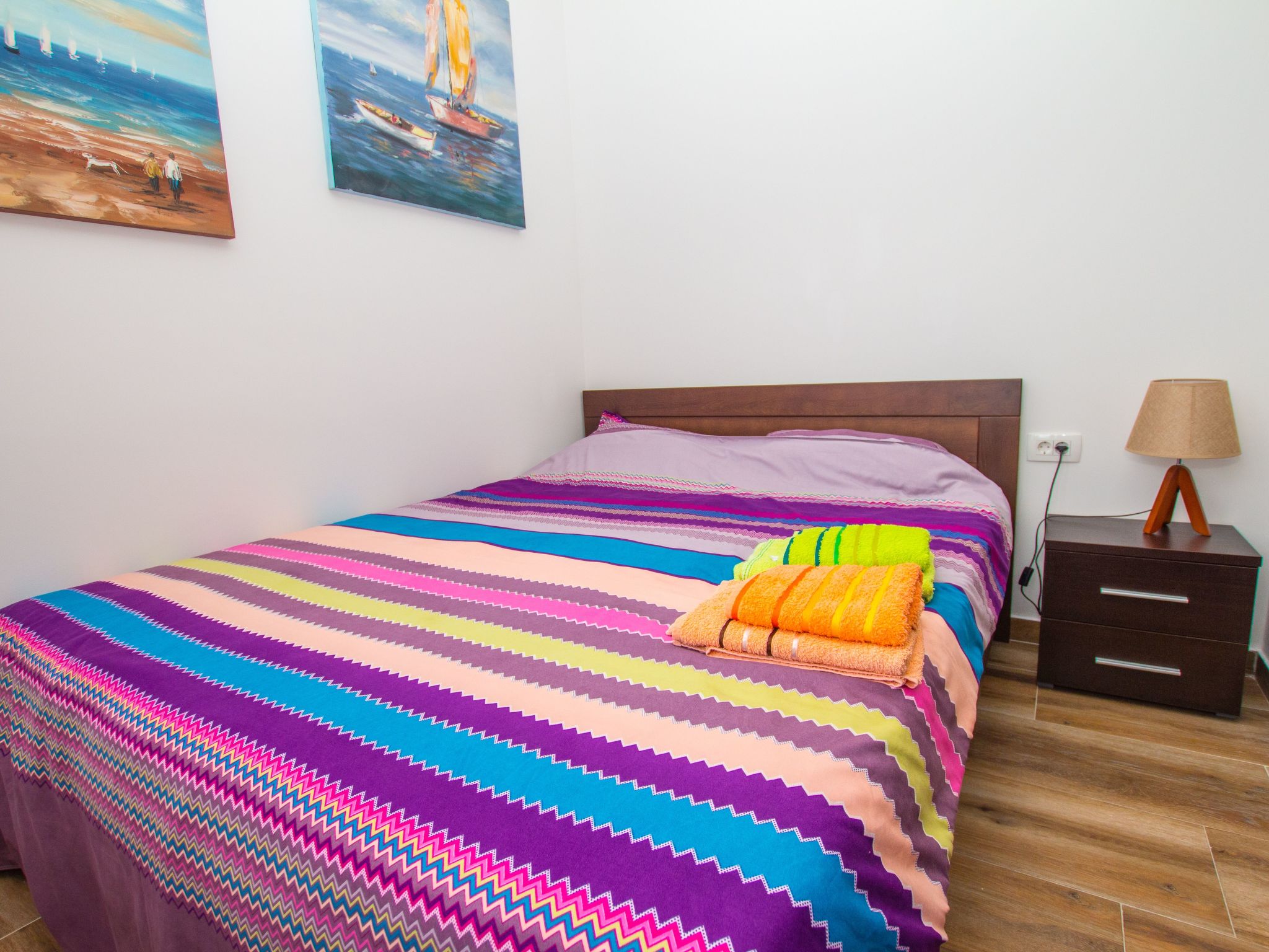 Familienfreundliche Wohnung direkt am Meer-Binnen