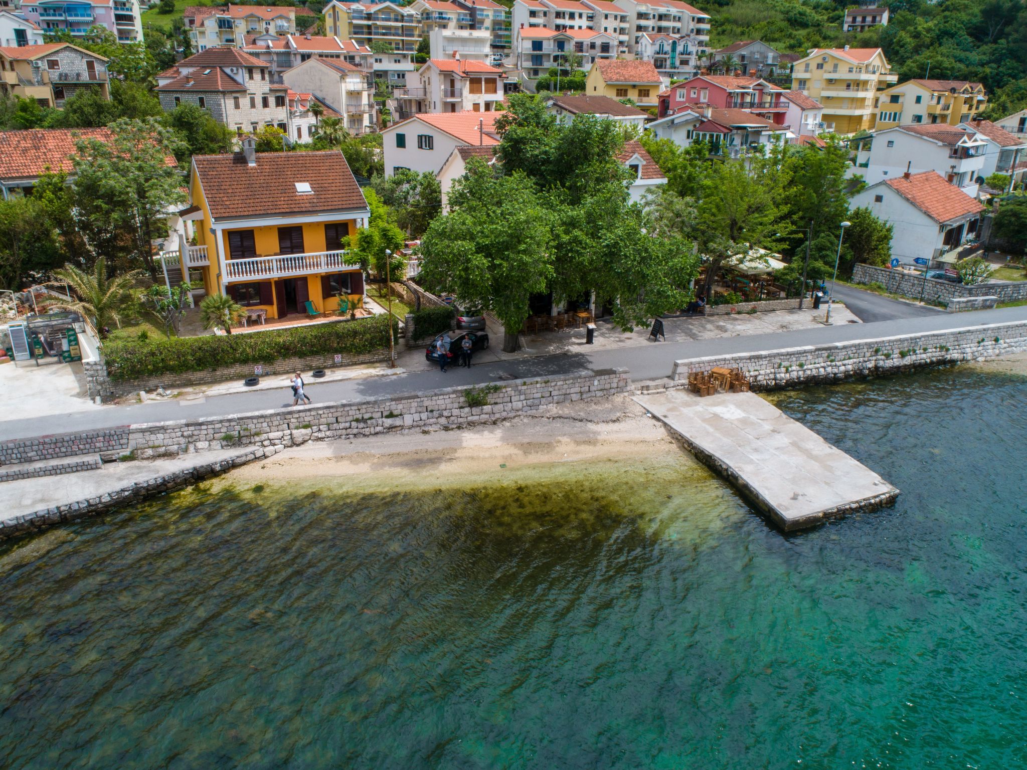Familienfreundliche Wohnung direkt am Meer-Buiten
