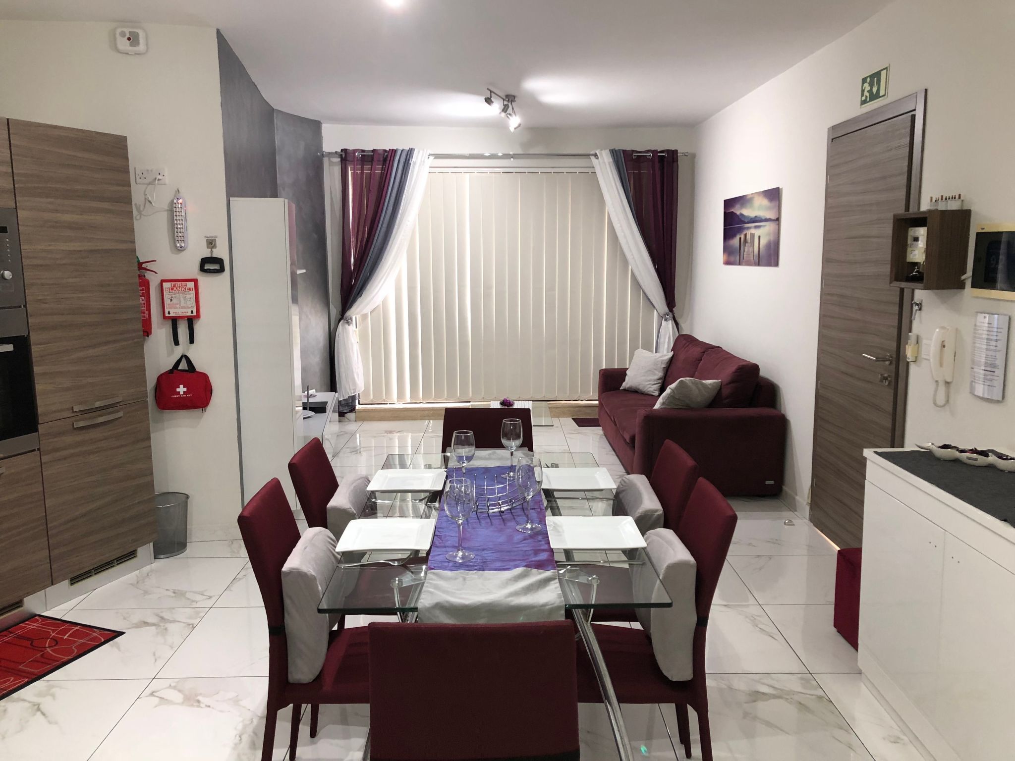 Gemütliche Ferienwohnung mit Meerblick-Inside