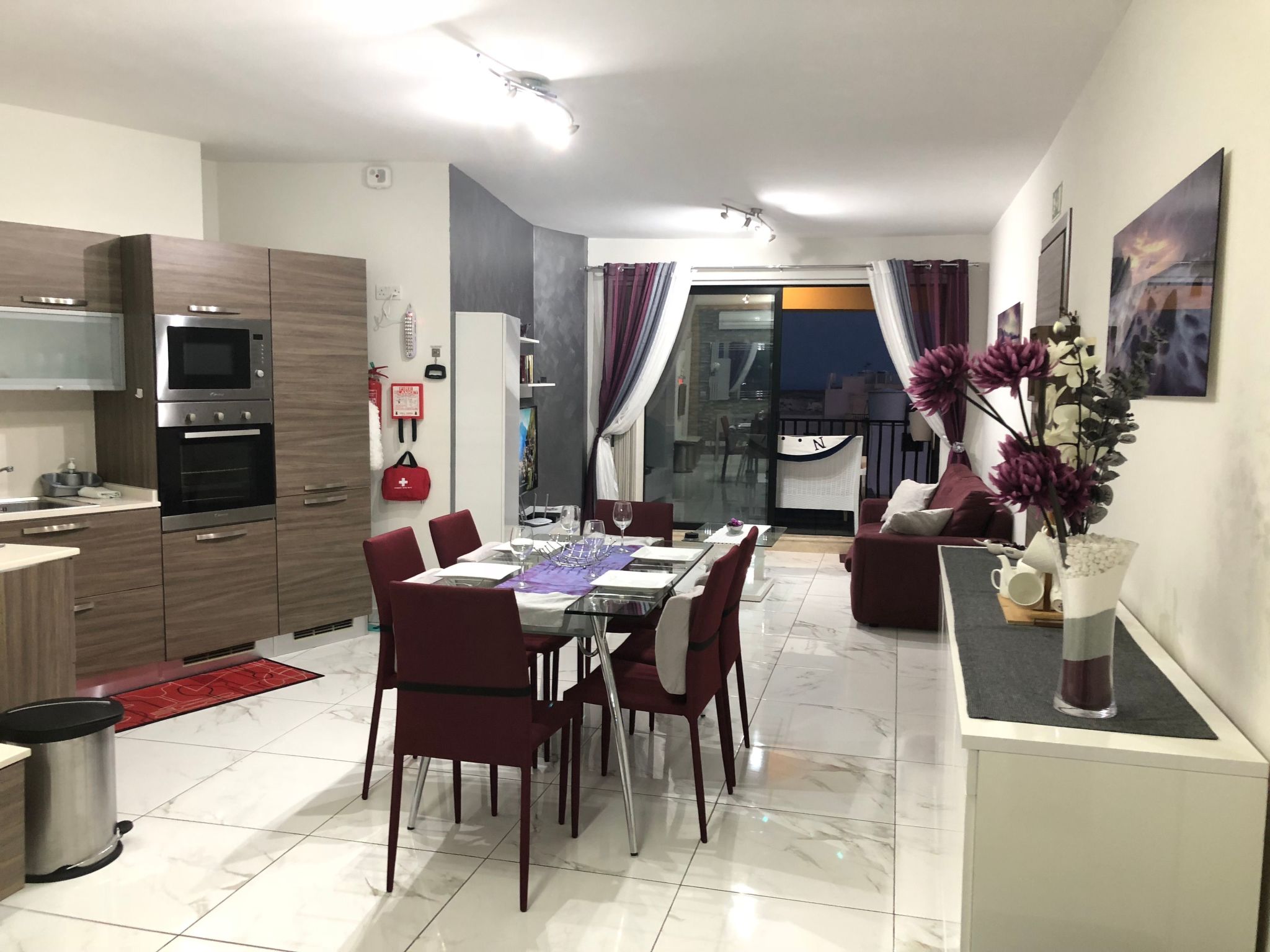 Gemütliche Ferienwohnung mit Meerblick-Inside