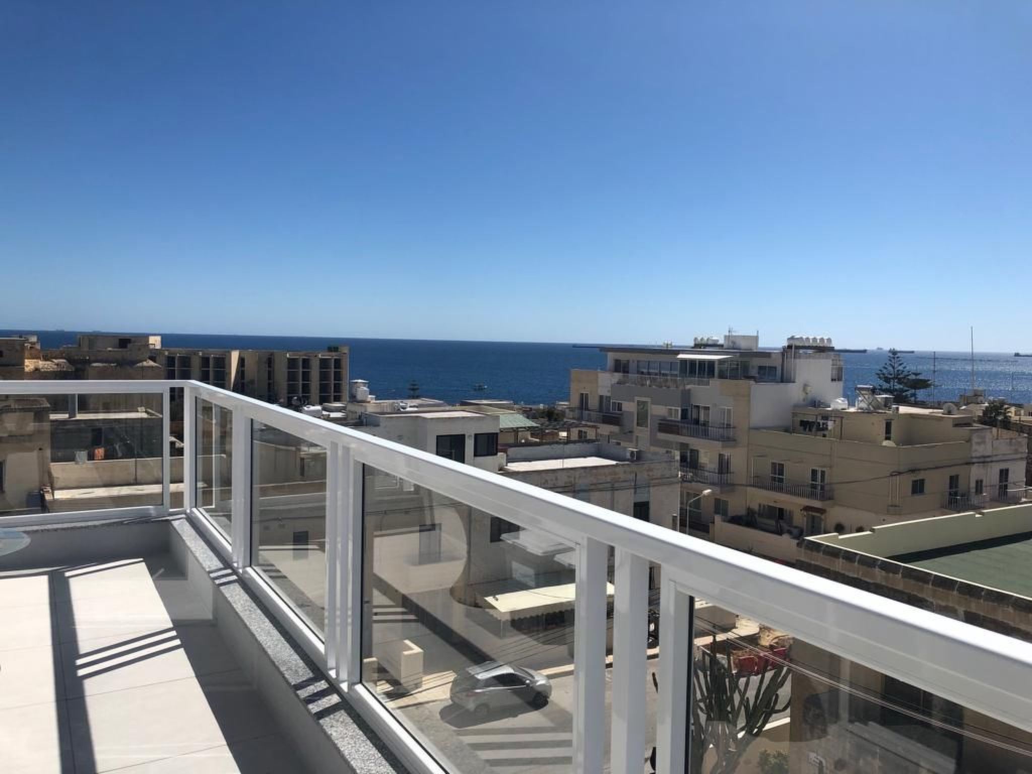 3. Appartement mit Meerblick in Strandnähe
