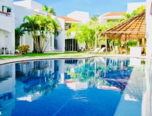 6-persoons groepsaccommodatie met balkon in centrum Playa del Carmen - thumbnail 4