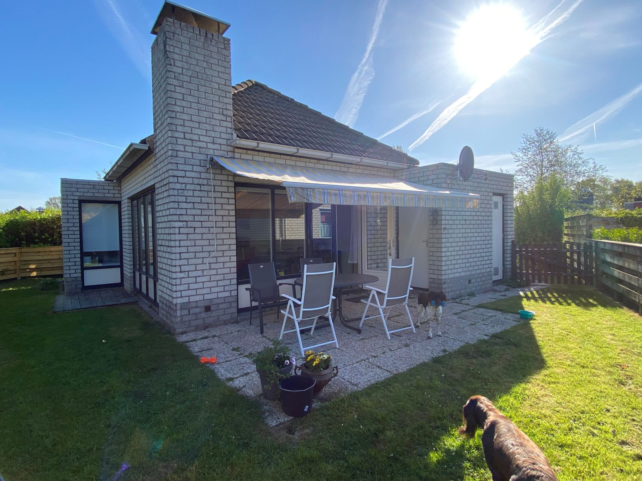 Vakantiehuis met omheinde tuin in Dirkshorn (Nederland) 1 hond is welkom