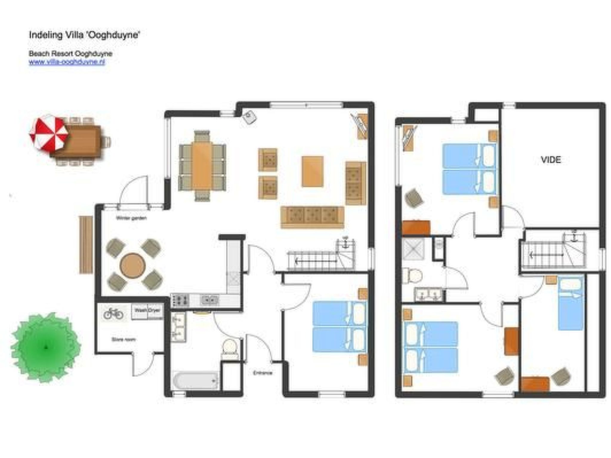 "Villa Ooghduyne"-Inside