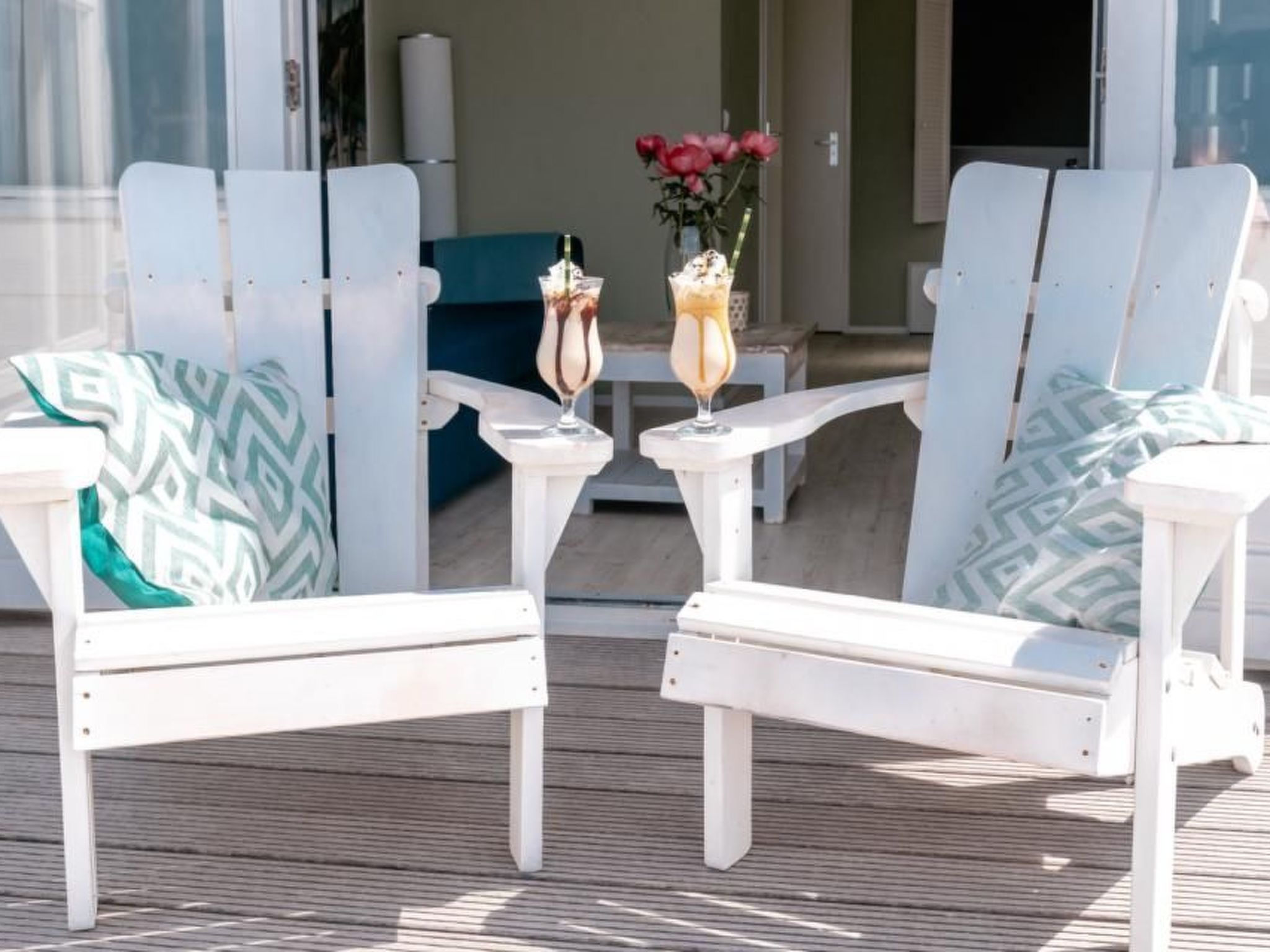 Strandhaus direkt am Meer-Binnen