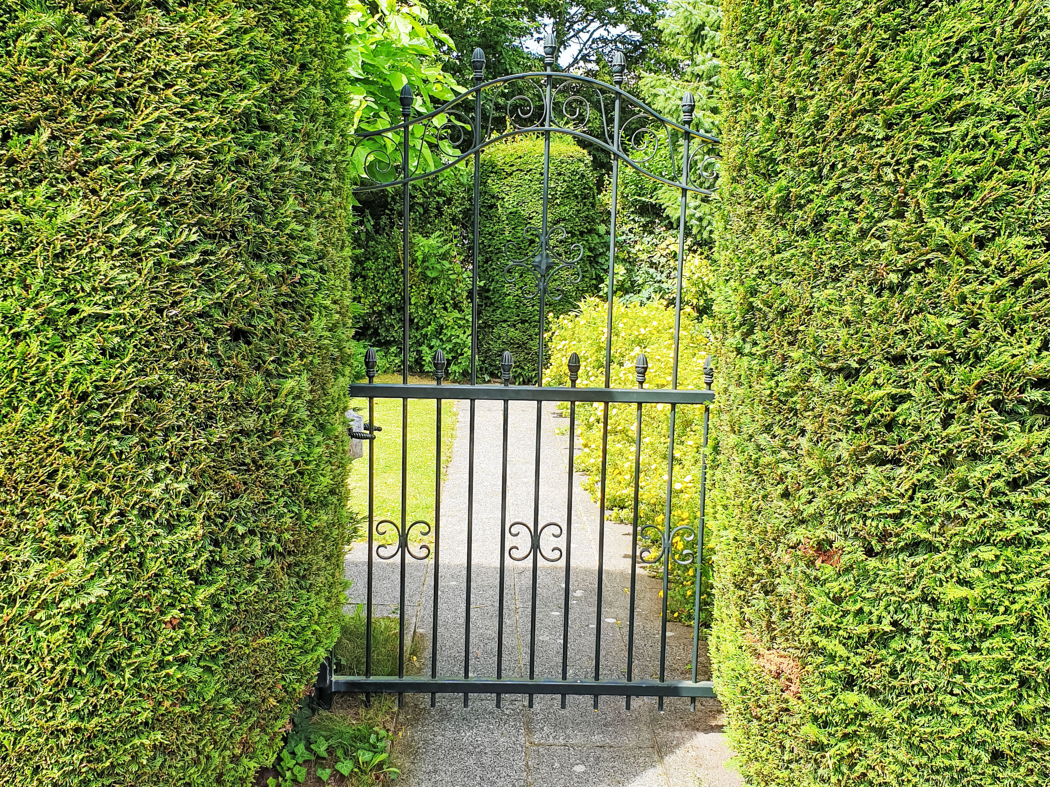 Mit privatem Garten und Terrasse