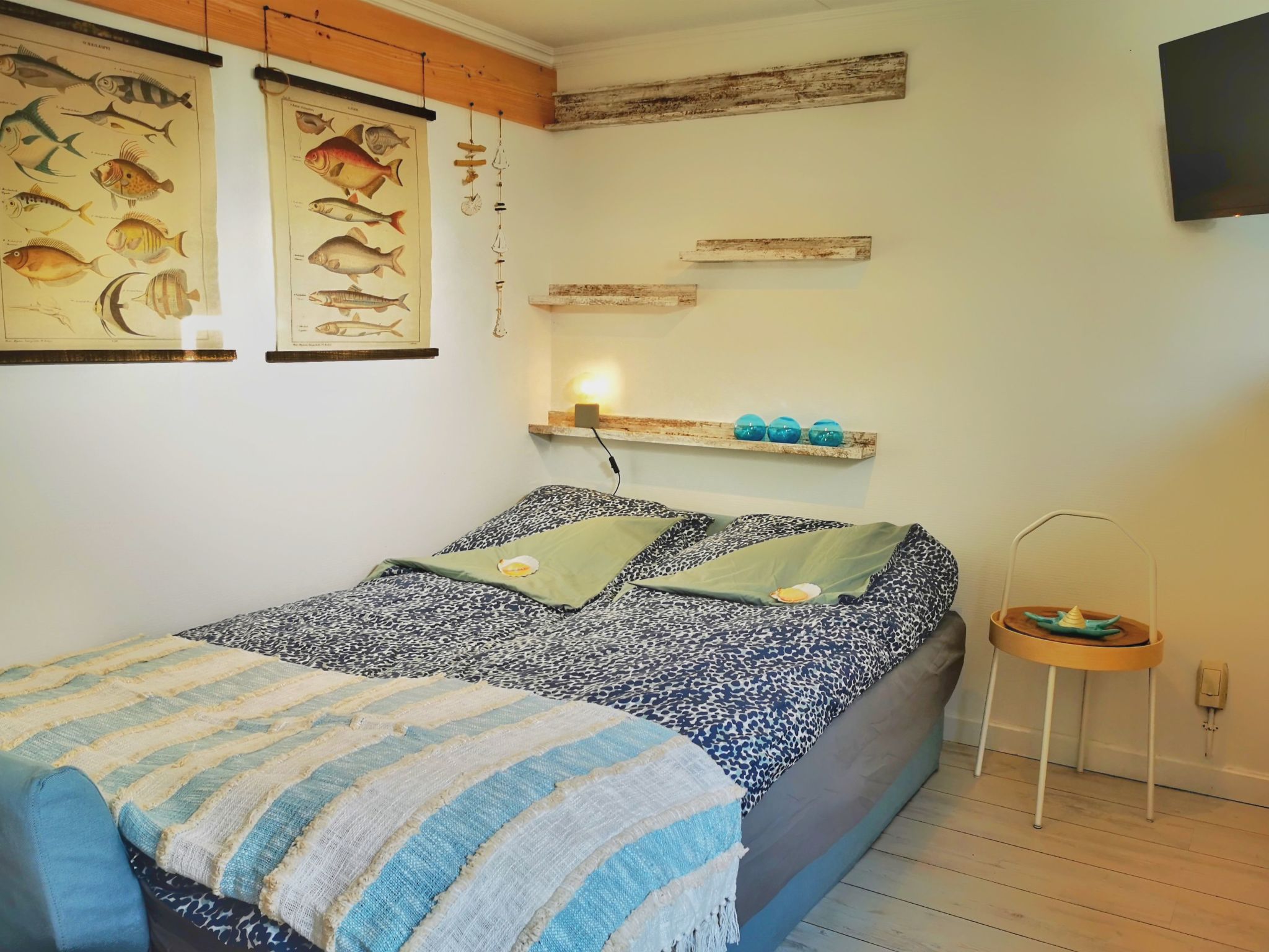Kompaktes modernes Ferienhaus 120 Meter vom Meer entfernt - Binnen