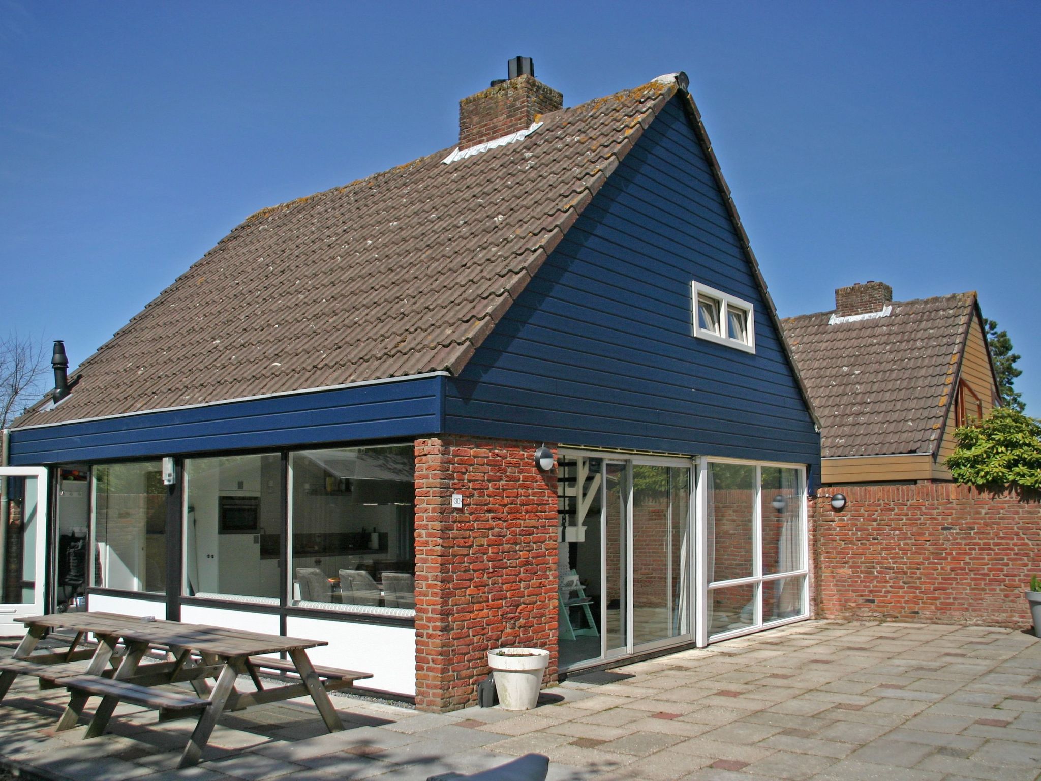 Vakantiehuis met omheinde tuin in Noordwijkerhout (Nederland) 1 hond is welkom