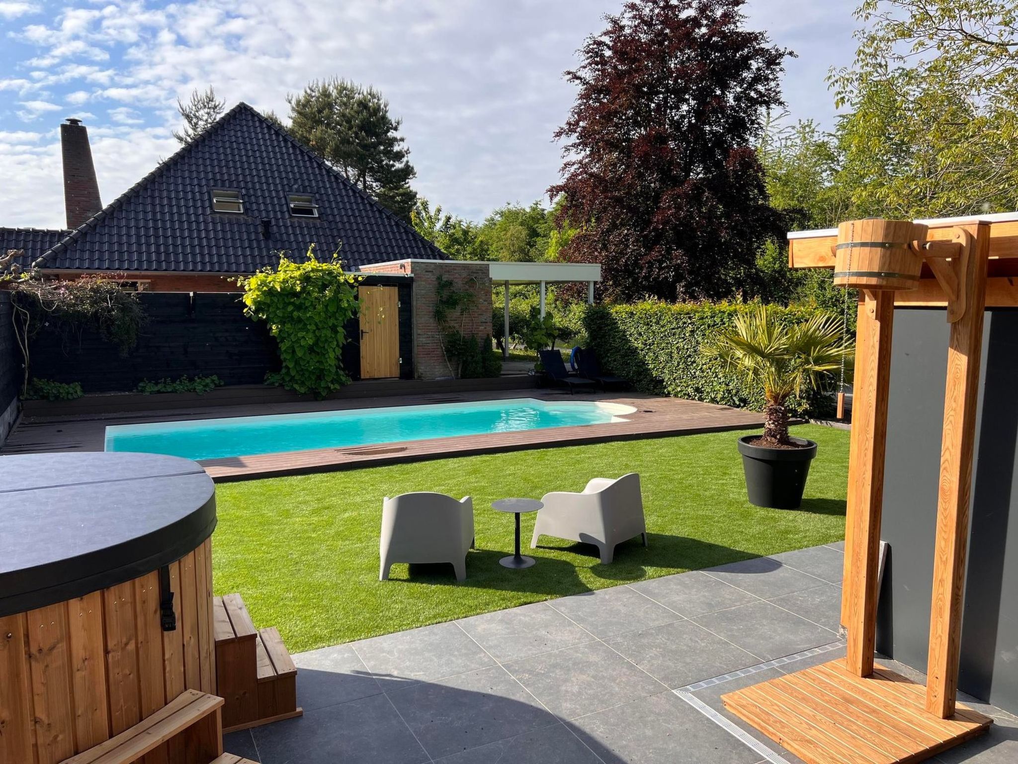 De Glamping - Villa met slaaplodge & wellness - Buiten
