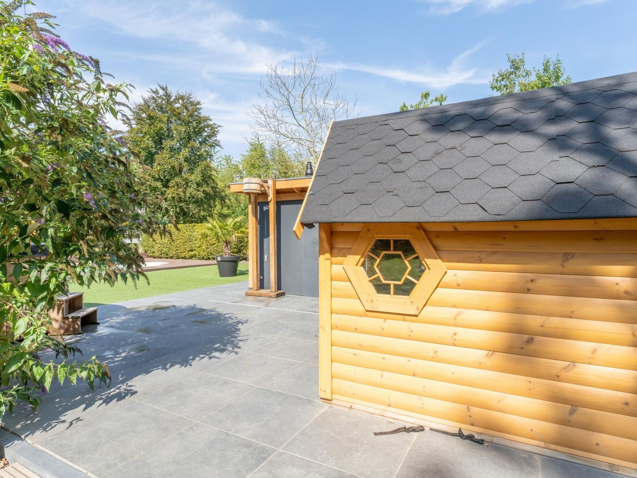 De Glamping - Villa met slaaplodge & wellness - Buiten