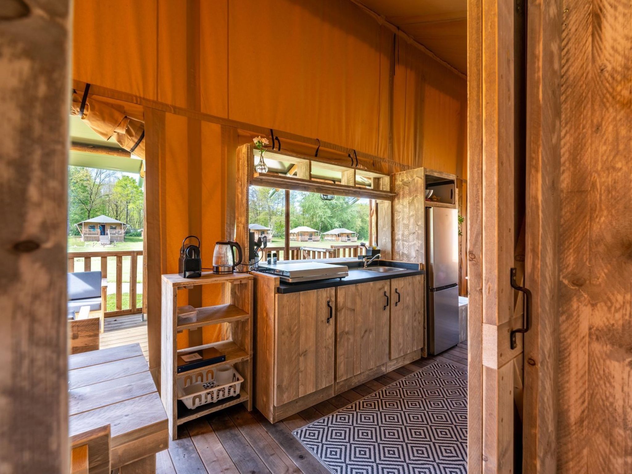 De Glamping - Sunny Trio | 14p - Draußen