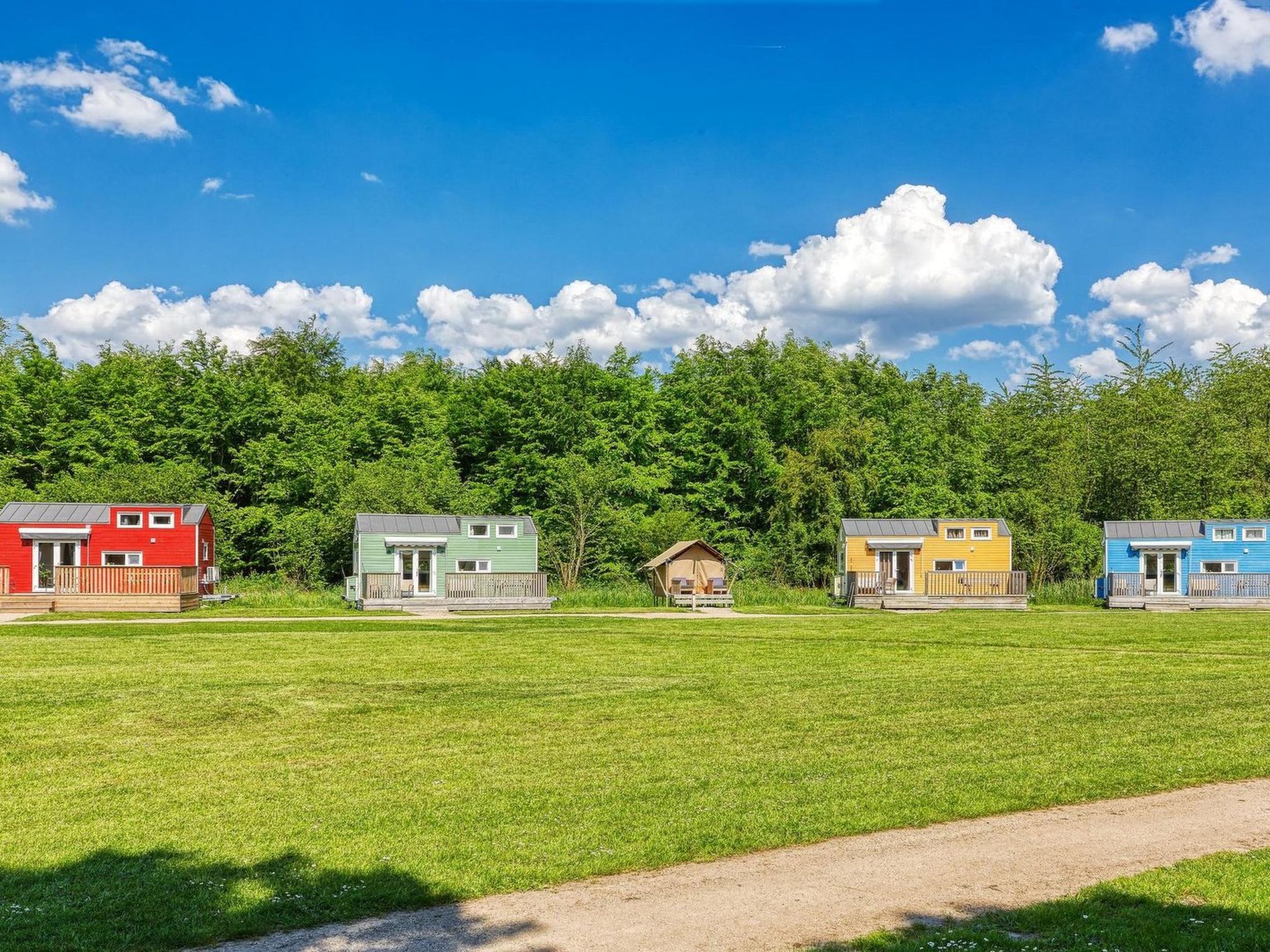 De Glamping - Gele Tiny House | 5p