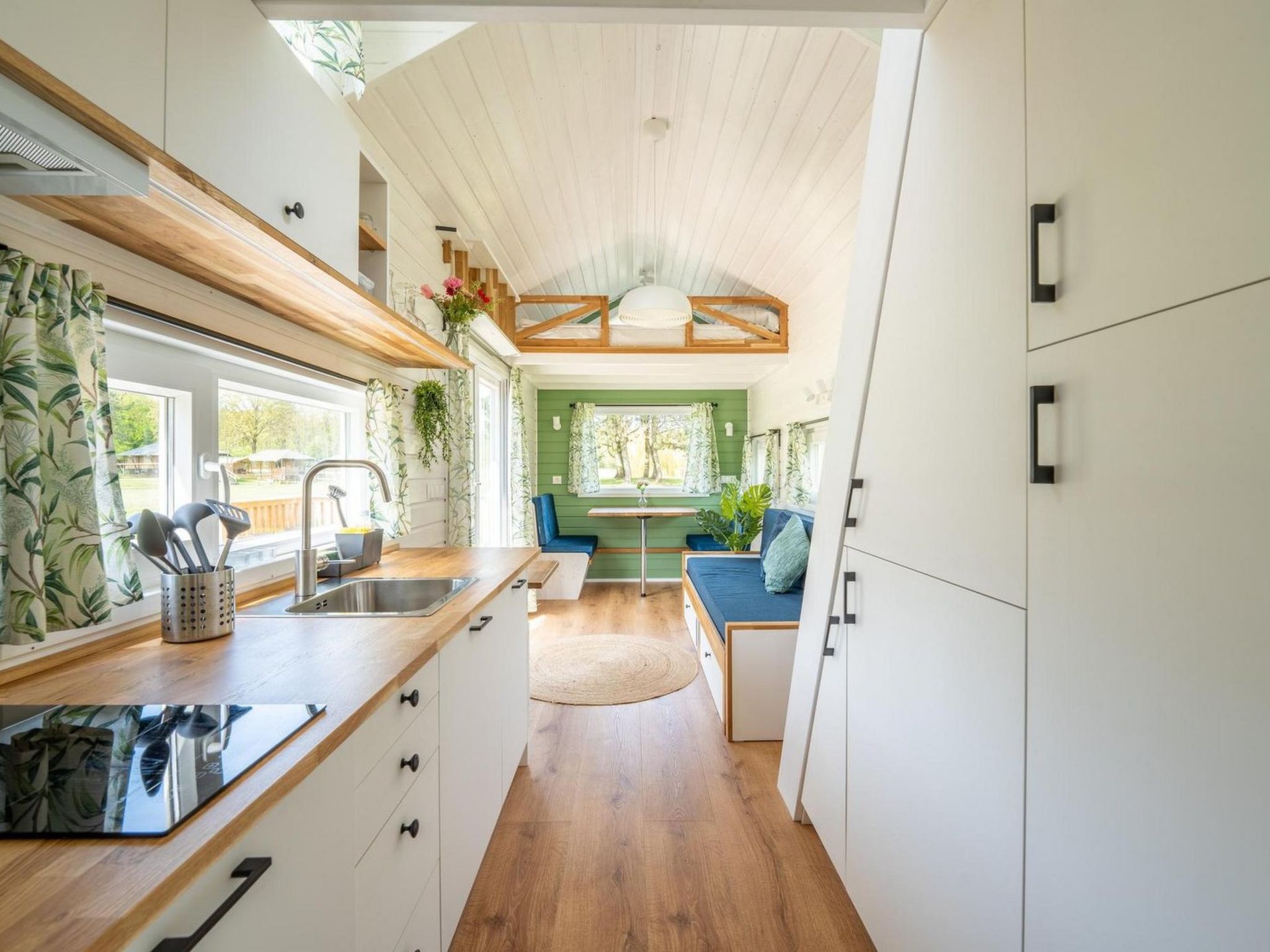 De Glamping - Tiny Safari Groen | 8p - Draußen