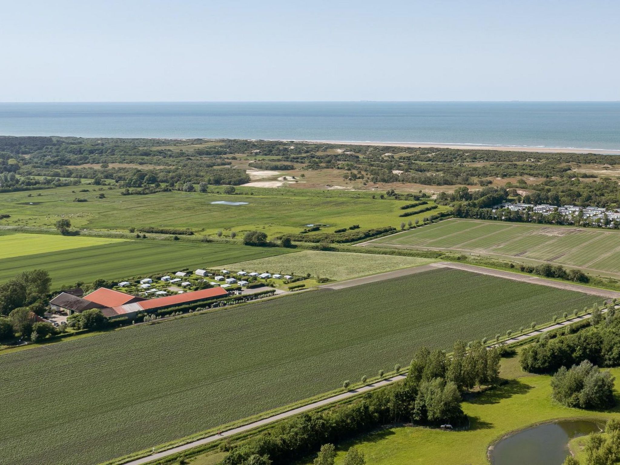 Vakantie Rustepolder - Buiten