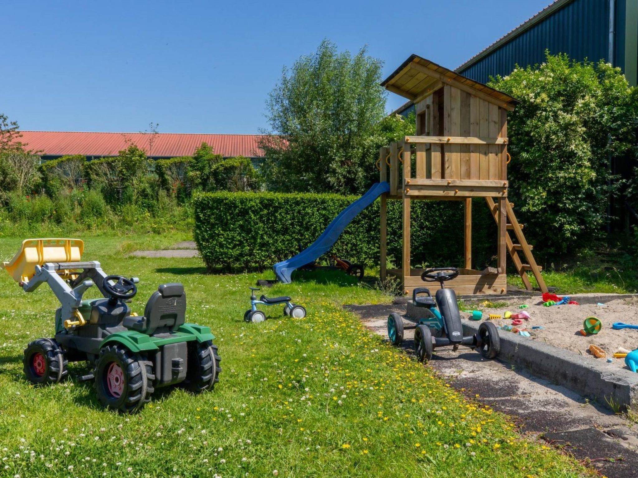 Vakantie Rustepolder - Buiten