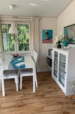Luxe glamping lodge aan golfbaan in Vrouwenpolder, Zeeland - thumbnail 6