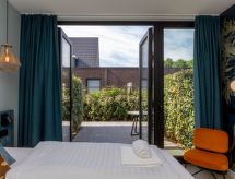 Modern strandstudio in Koudekerke met airco, terras en golf nabij - thumbnail 4