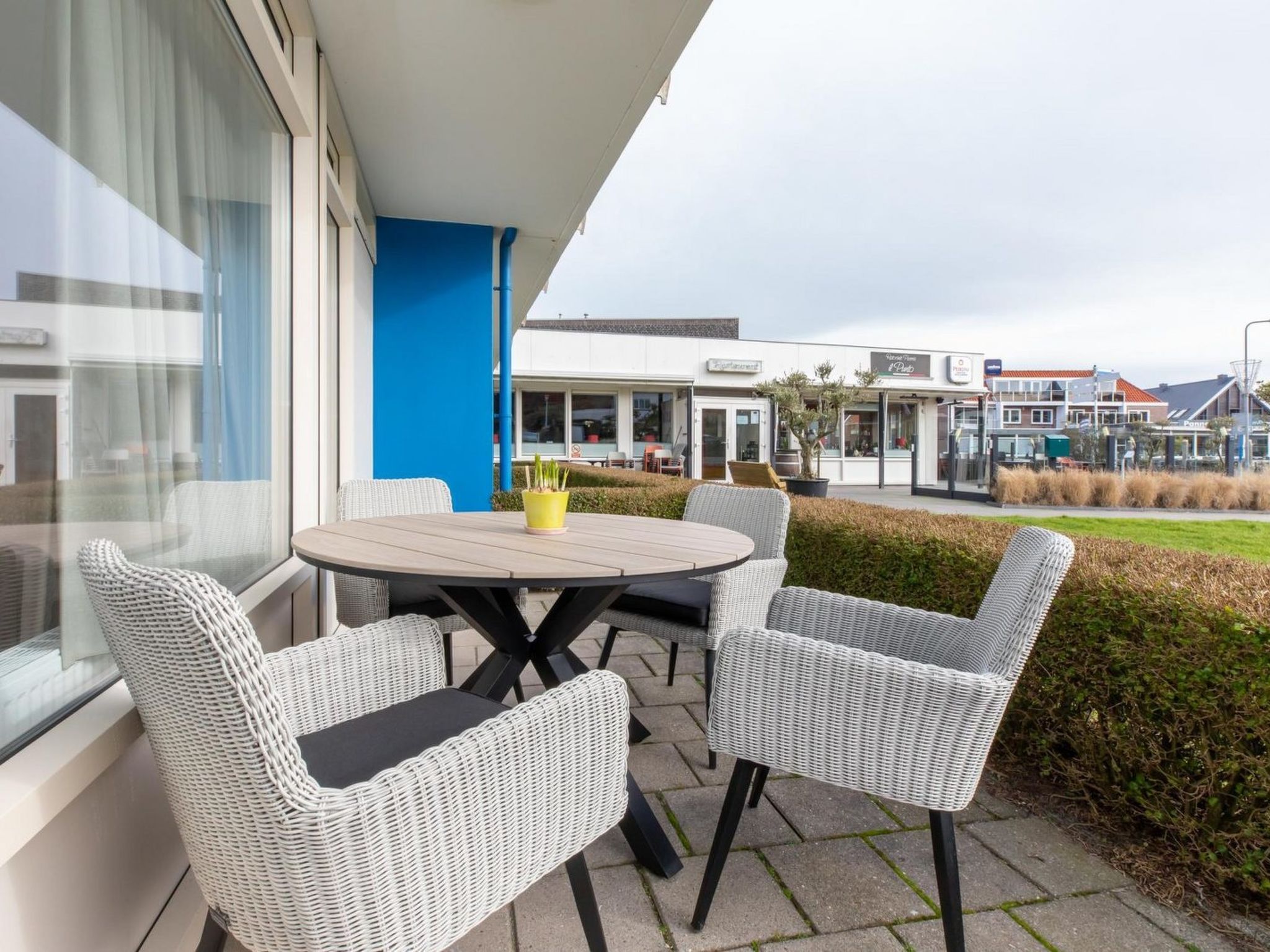 Kurhaus IV mit Sauna - Draußen