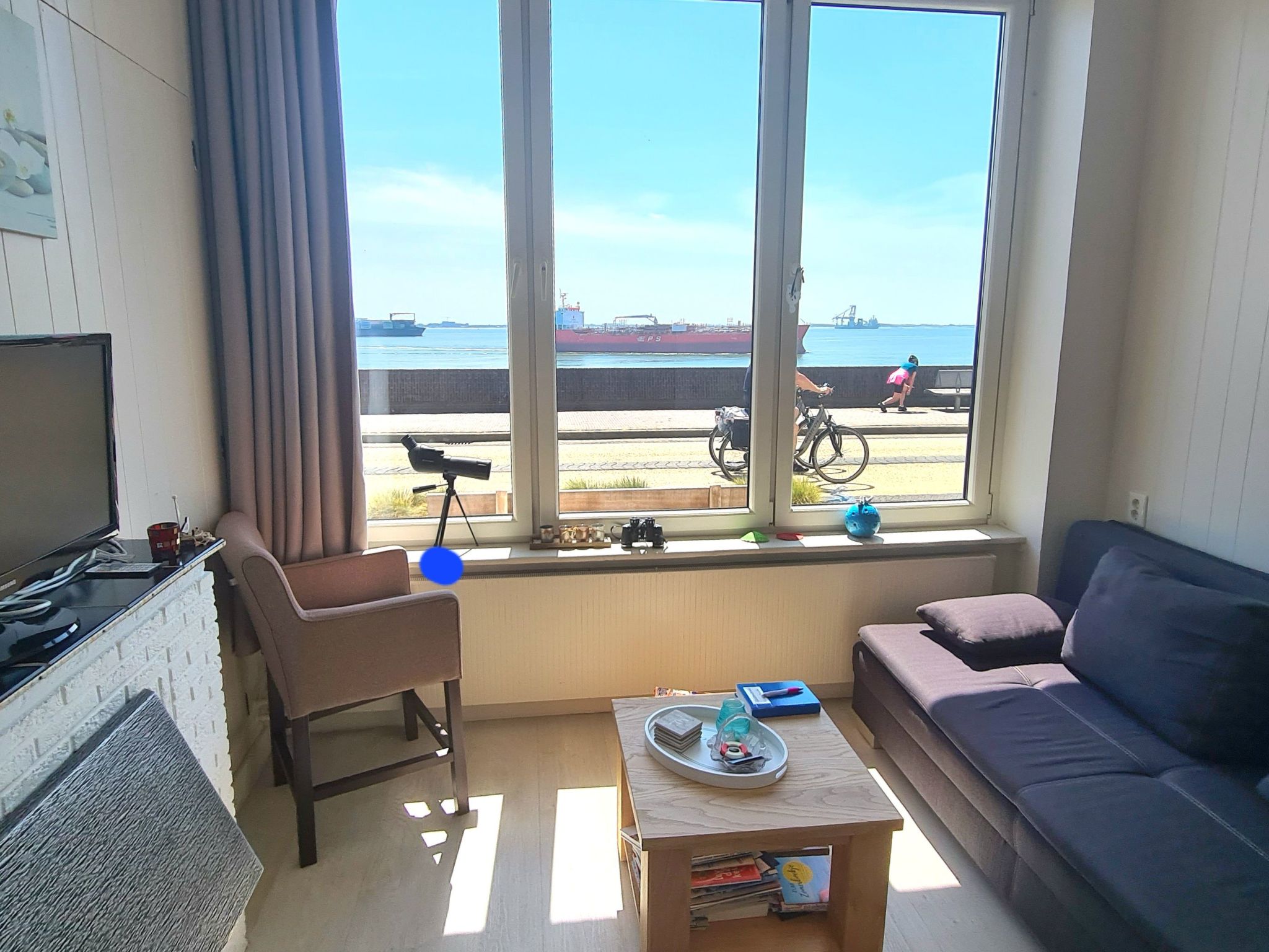 Studio-Wohnung 'Studio Zeezicht'-Dedans