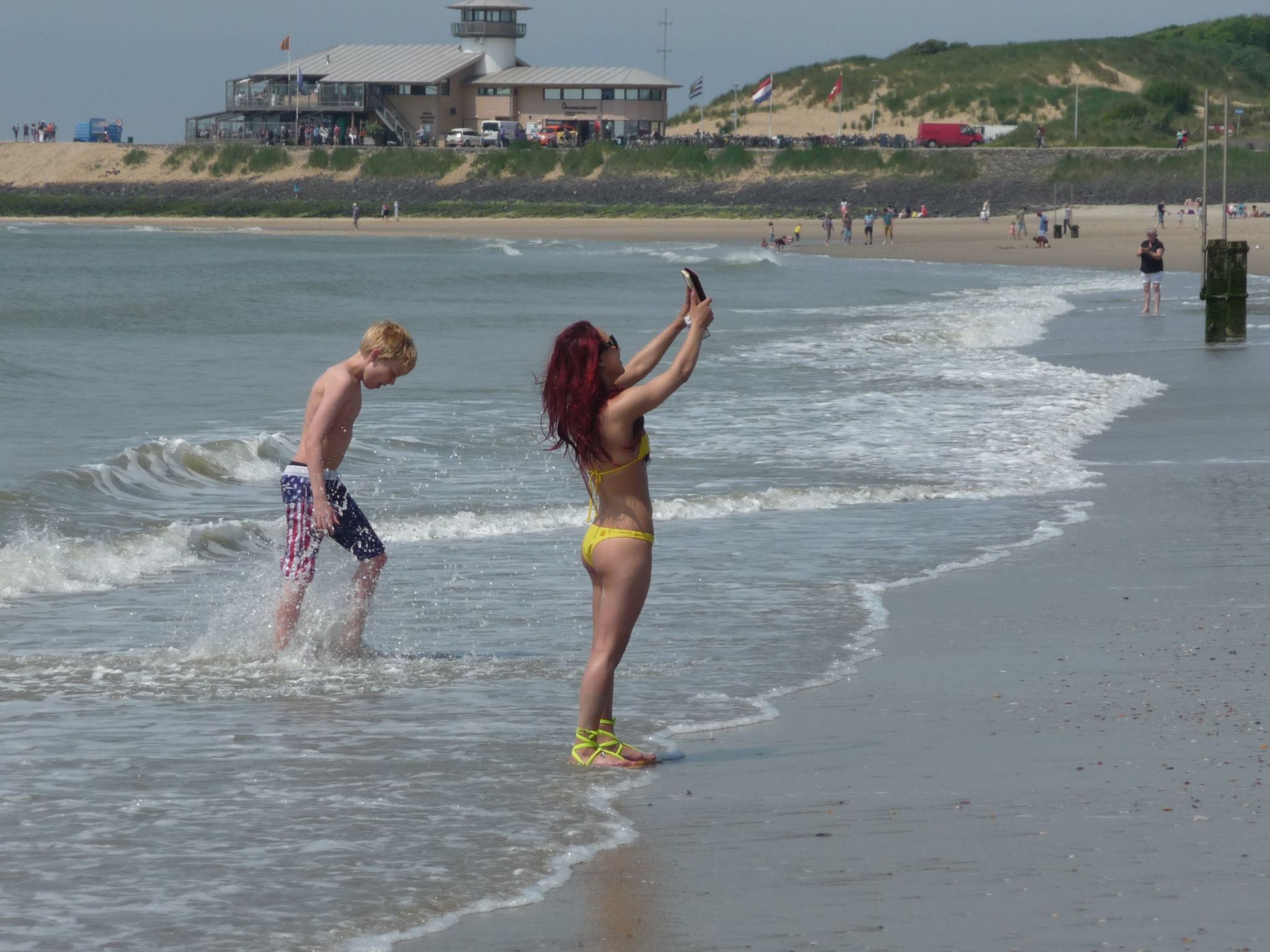 Studio-Wohnung 'Studio Zeezicht'-Dedans