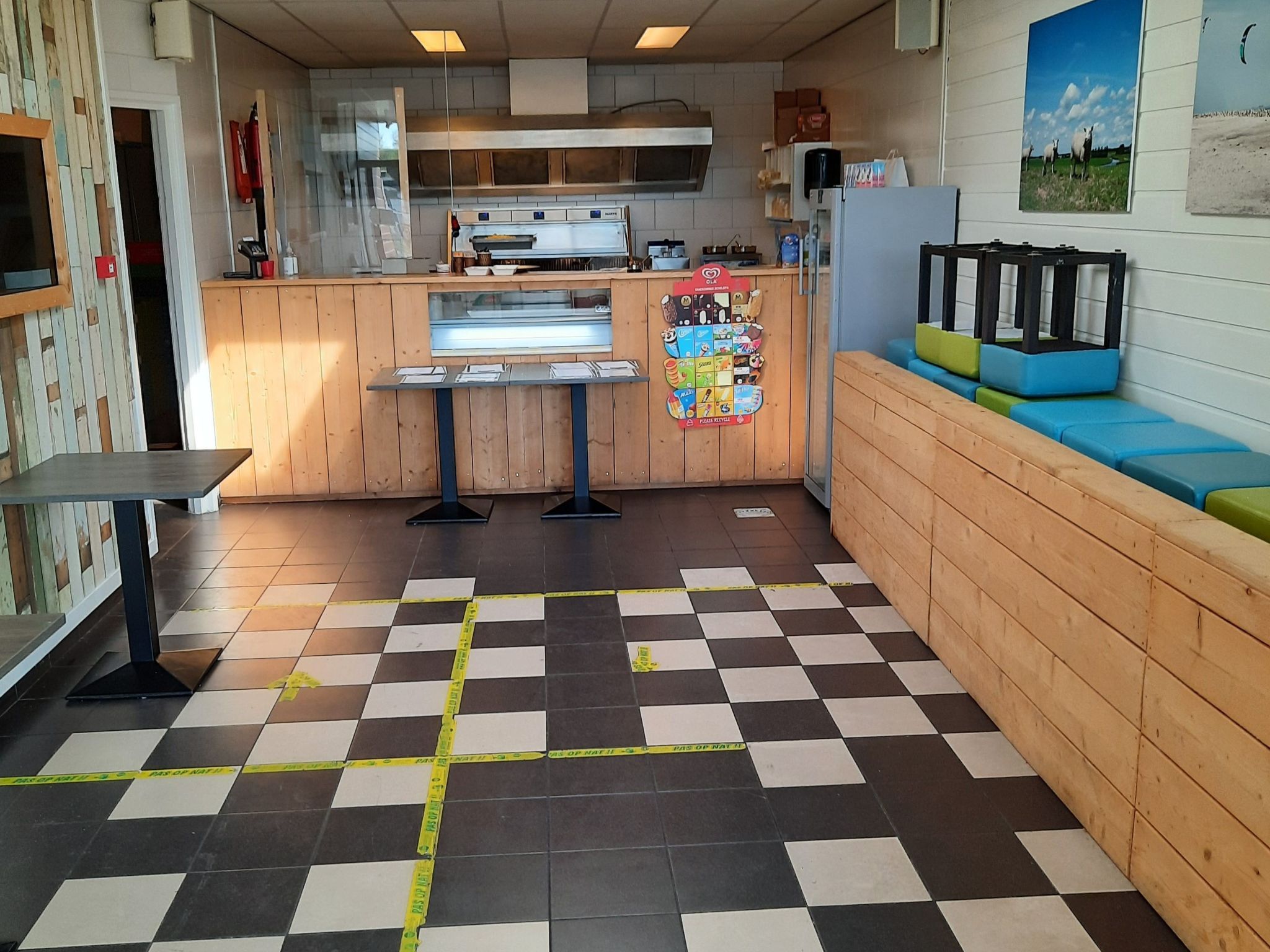 Mobilheim Budget 6p auf dem Campingplatz Scheldeoord-Drinnen