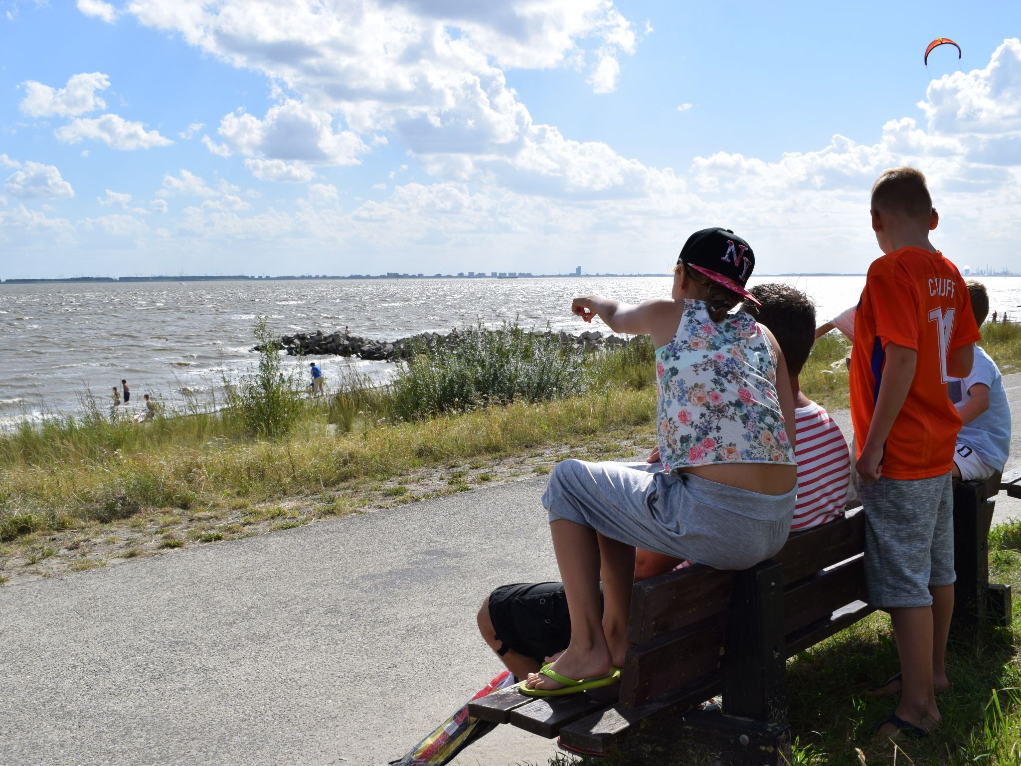 Mobilheim Budget 6p auf dem Campingplatz Scheldeoord-Draußen