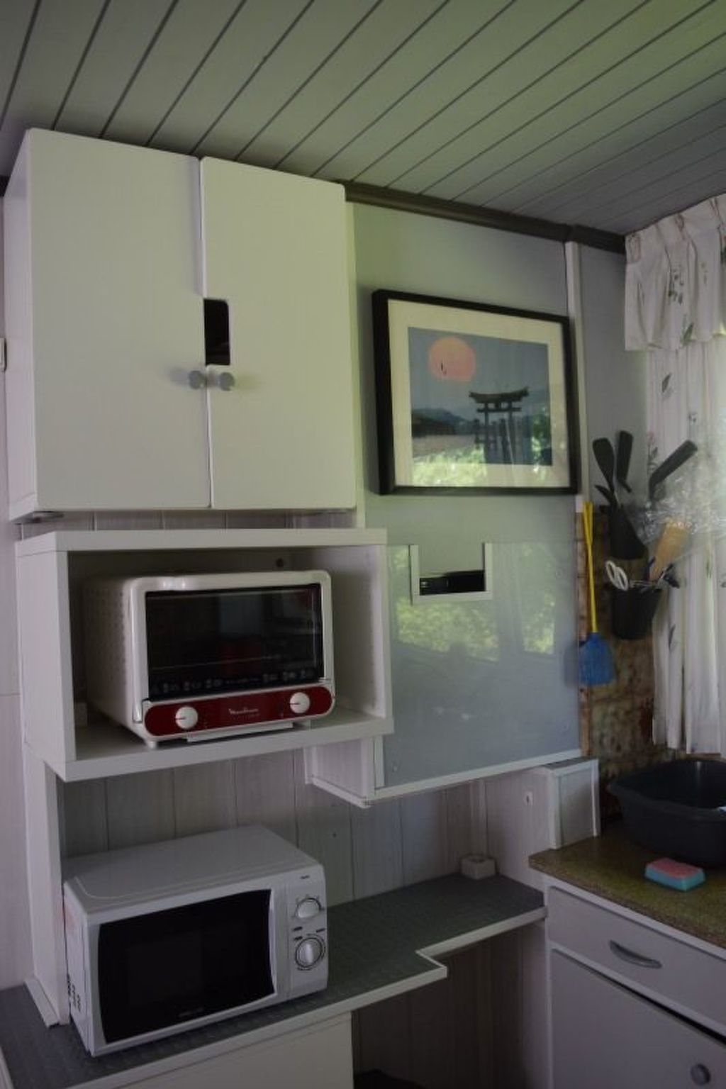 Kleines Haus mit Garten, direkt hinter dem Deich-Drinnen