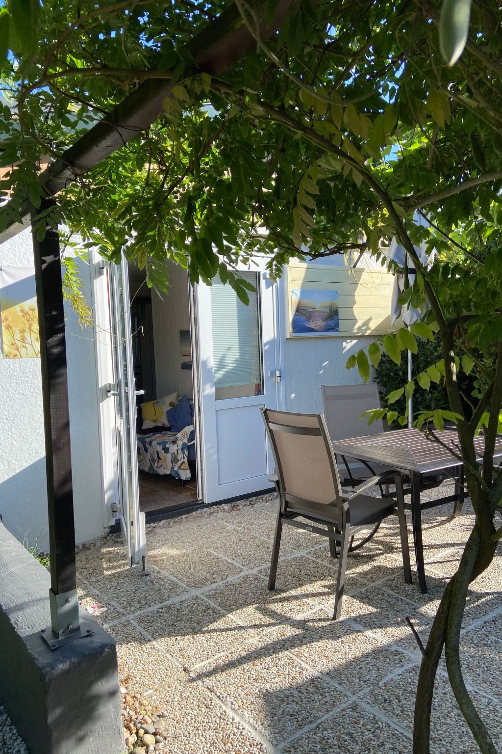 Kleines Haus mit Garten, direkt hinter dem Deich-Drinnen