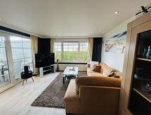 Luxueus strandappartement met zwembad en golfbaan in Nieuwvliet Bad - thumbnail 4