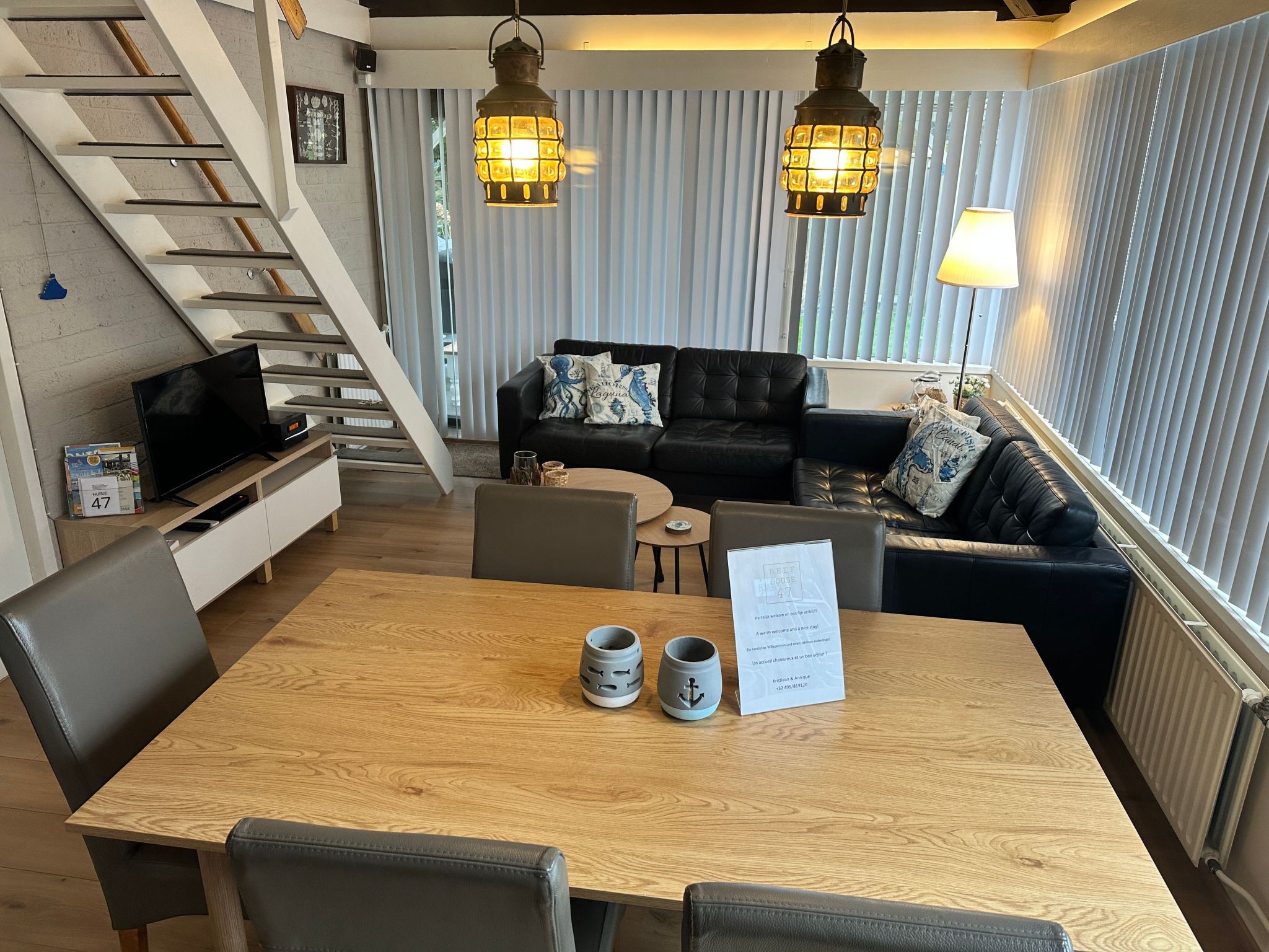 Reefhouse 47, wo es noch Platz für Ruhe gibt-Dedans