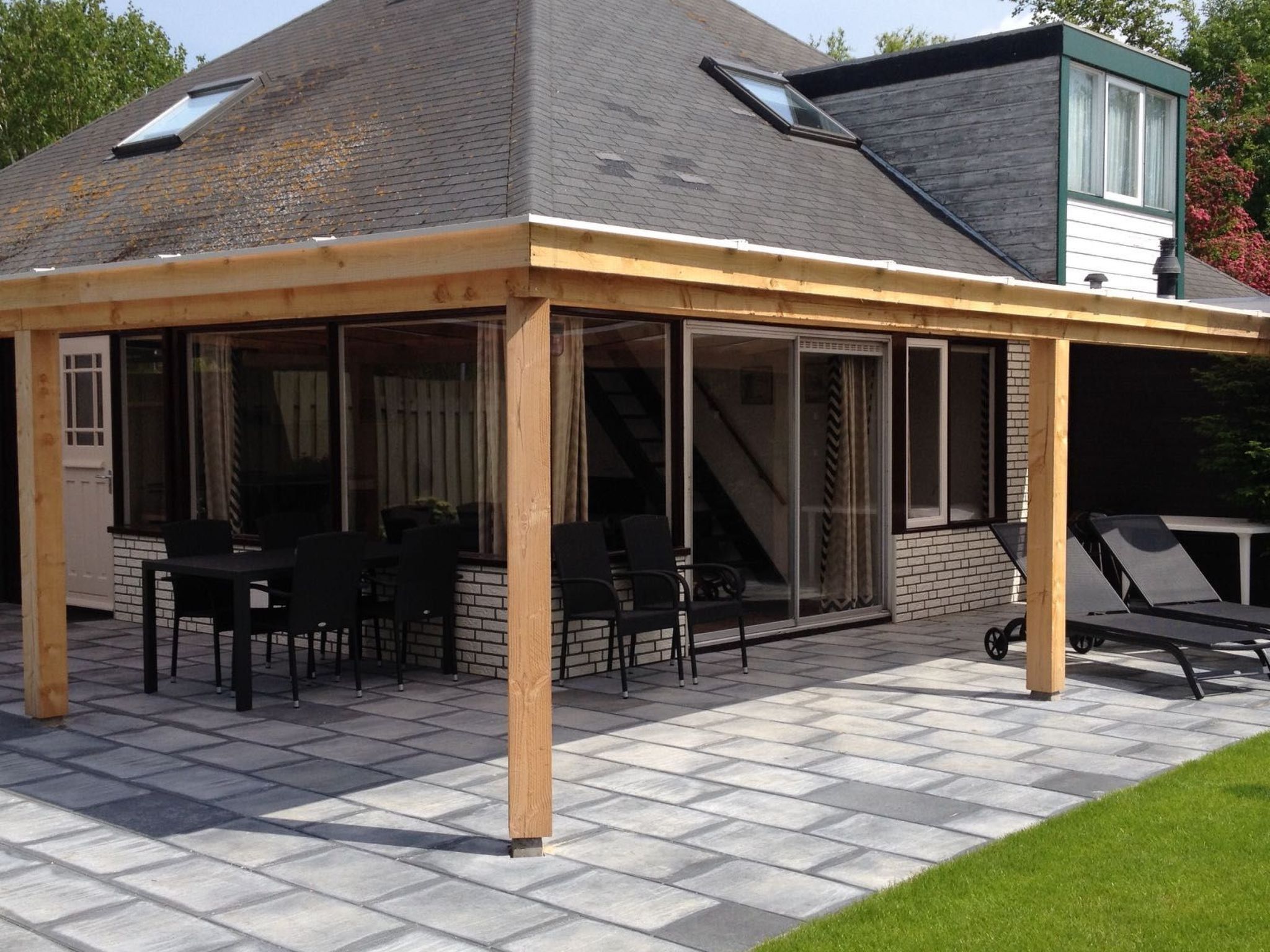 Ferienhaus mit umzäuntem Garten in Stavenisse (Nederland) und 1 Hund erlaubt