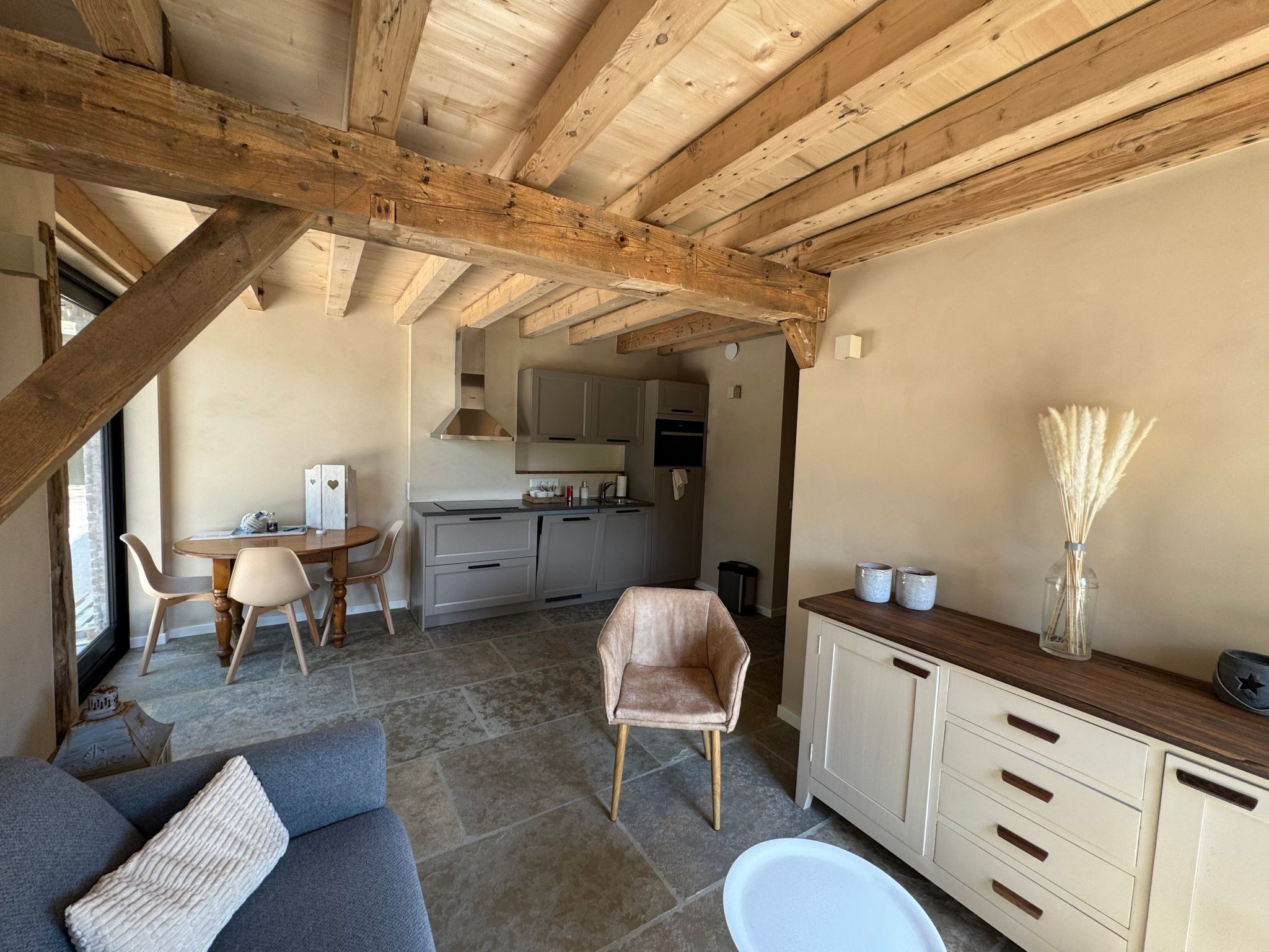 Luxus-App in der Scheune "Strandje groote Nol"-Binnen