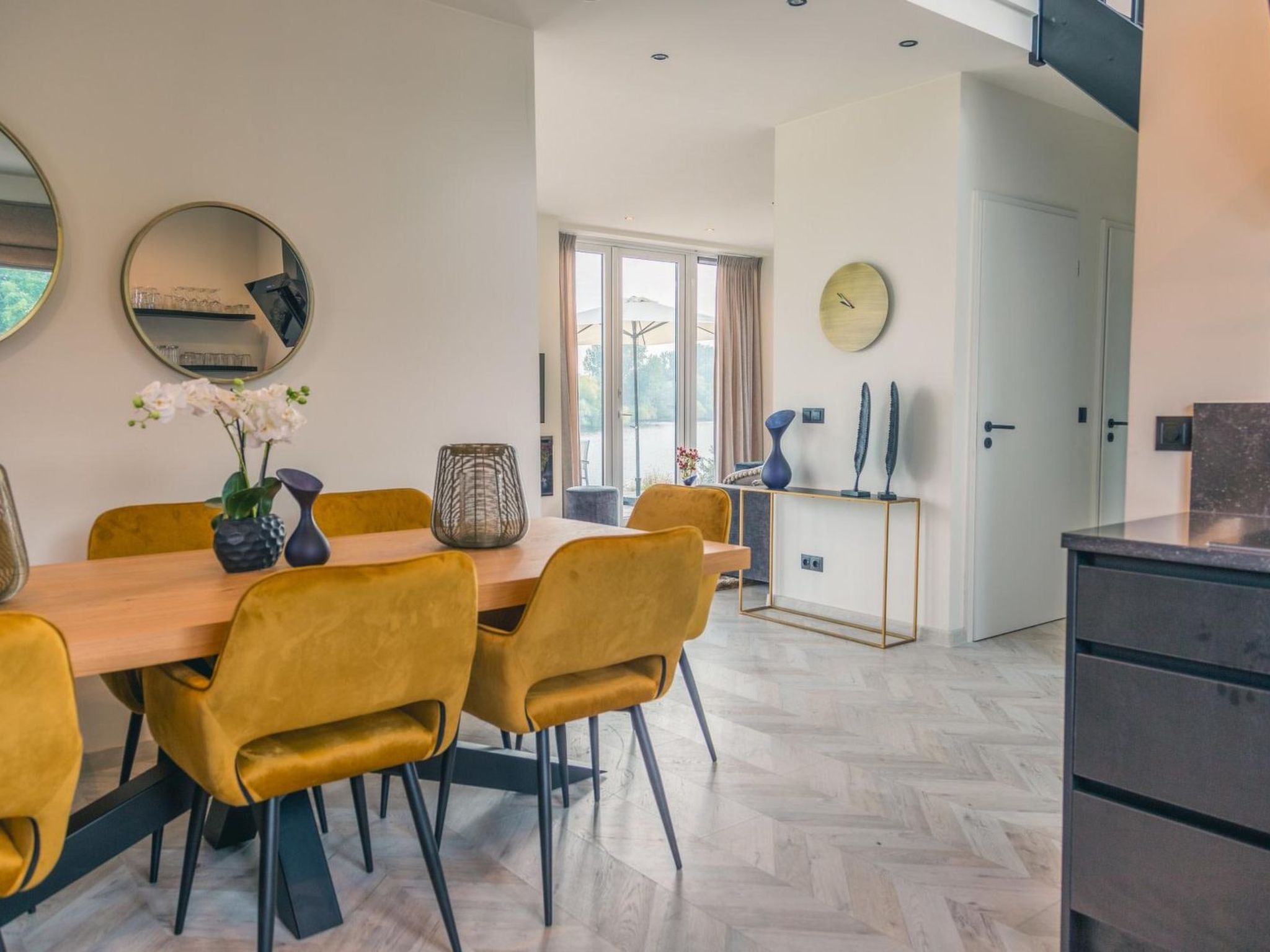 Aan de Maas - Maas Villa Waterzicht Sauna | 10p - Draußen