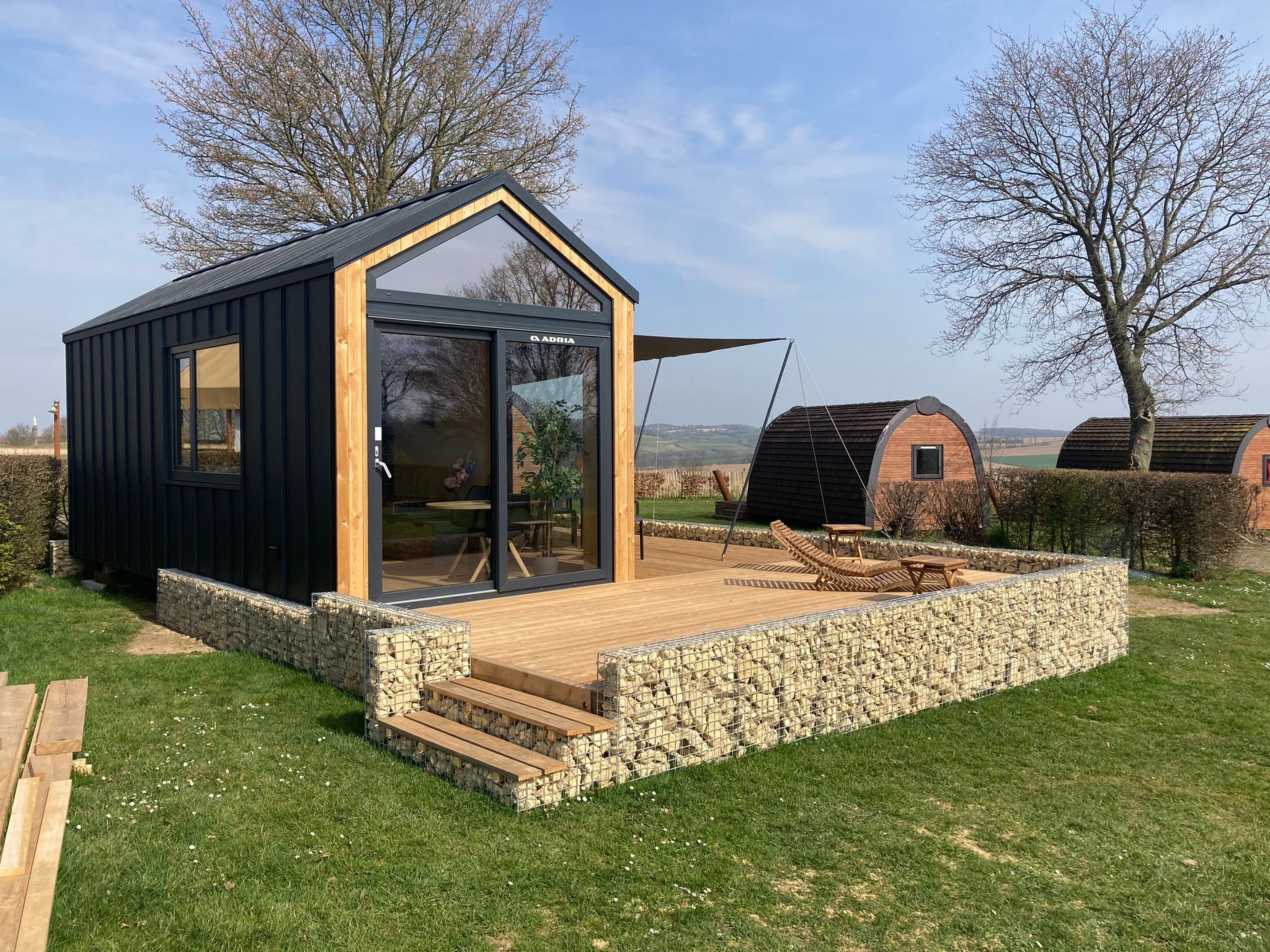 Tiny House-Buiten