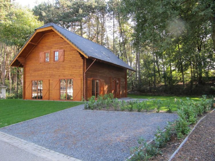 "Boekhorst l'etage Sauna 12", chalet 7-kamers 140 m2 op 2 verdiepingen. Comfortabel ingericht: woon-/eetkamer met TV. Uitgang naar het terras. 1 kamer met 2 bedden. Open keuken (afwasmachine, Gasfornu..